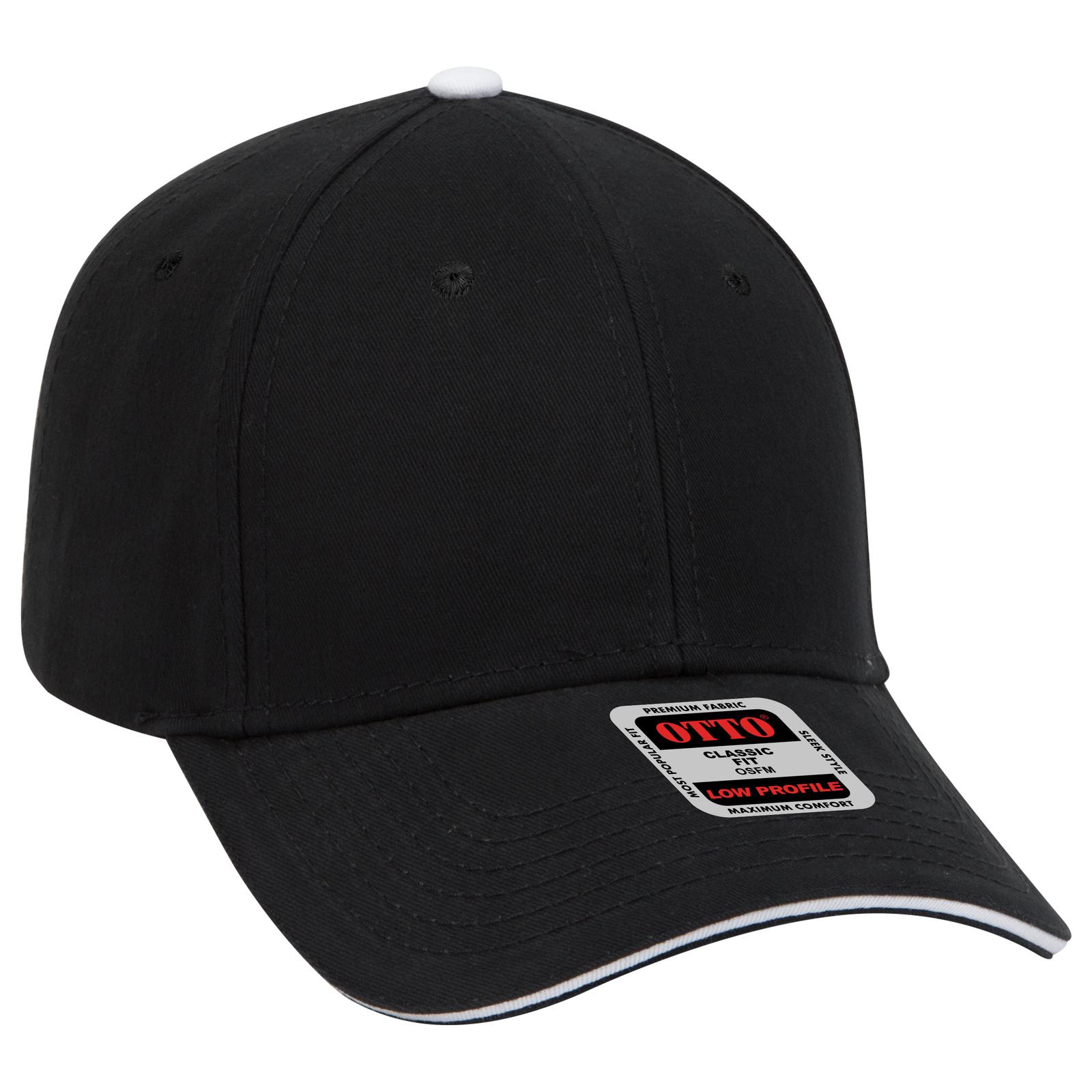 23-370 OTTO CAP 6 Panel Low Profile Baseball Cap - Siide Image