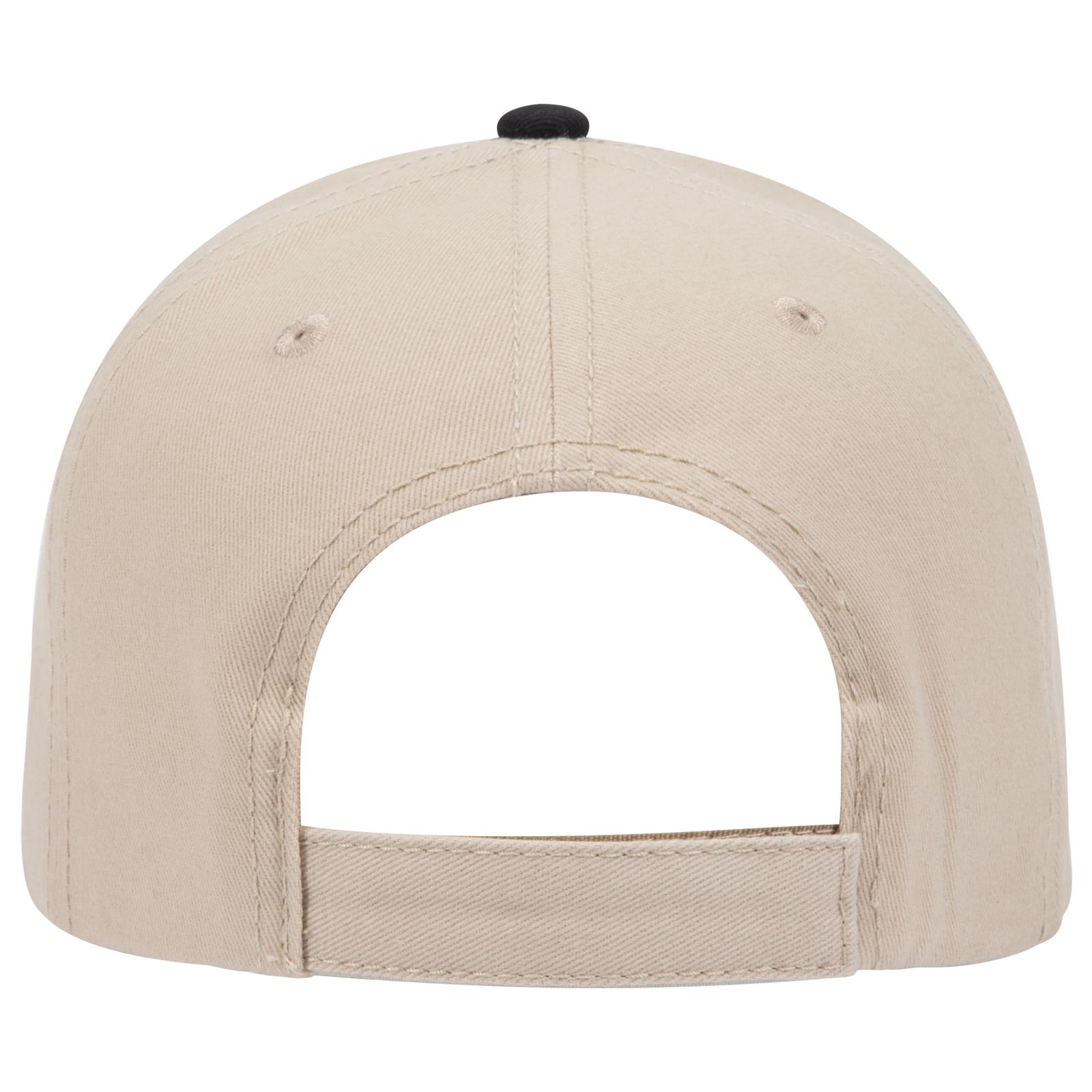 23-370 OTTO CAP 6 Panel Low Profile Baseball Cap 23-370 OTTO CAP 6 Panel Low Profile Baseball Cap - Back Image