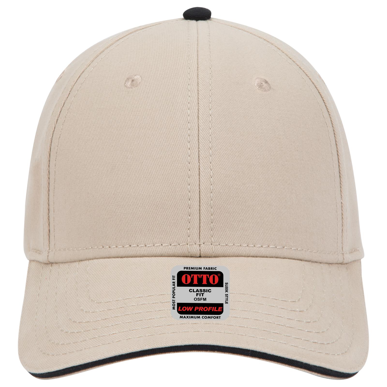 23-370 OTTO CAP 6 Panel Low Profile Baseball Cap 23-370 OTTO CAP 6 Panel Low Profile Baseball Cap