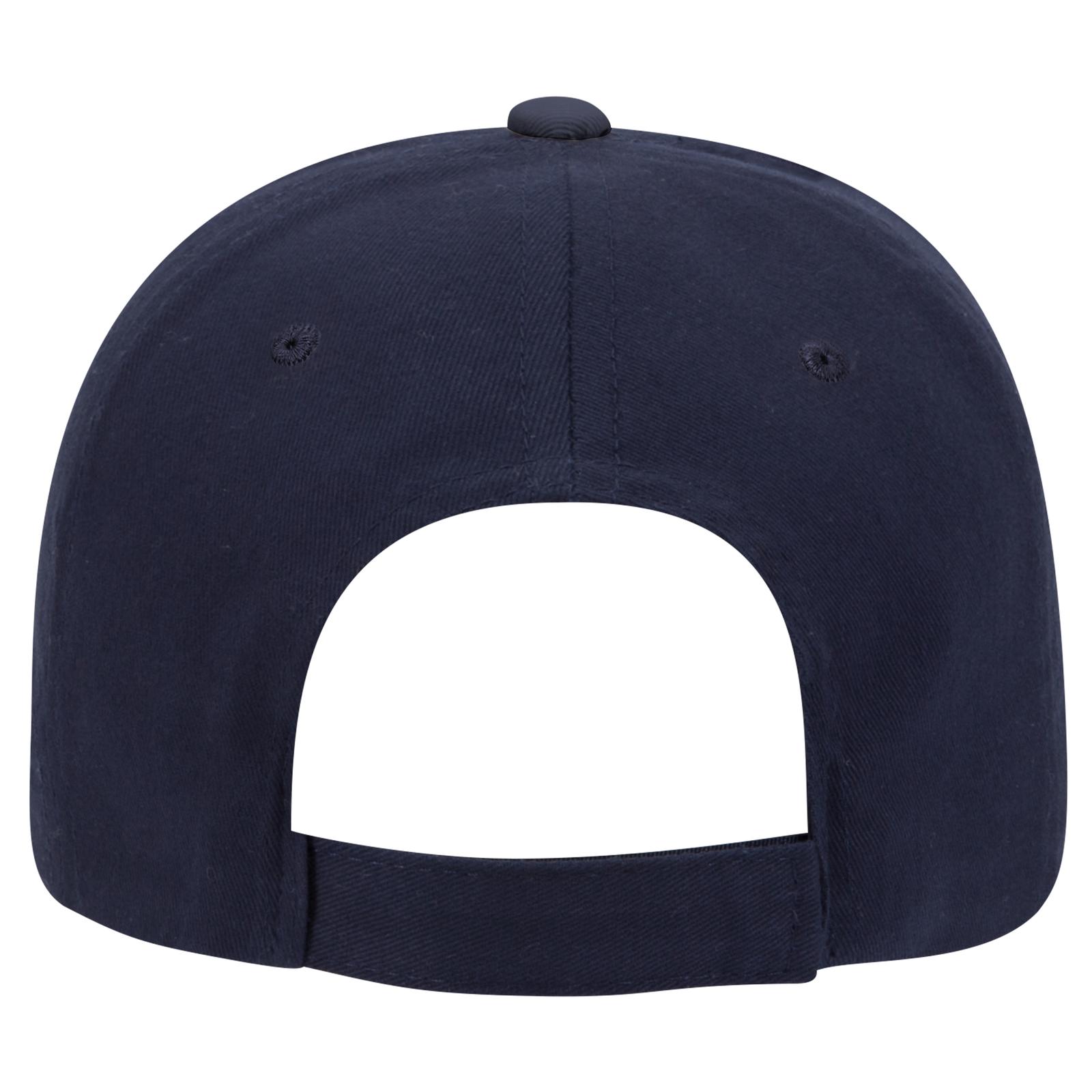 23-430 OTTO CAP 6 Panel Low Profile Baseball Cap - Back Image