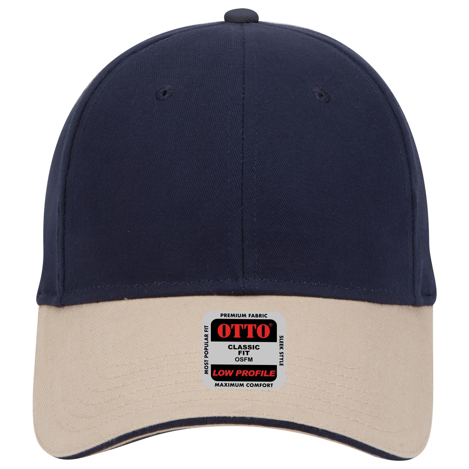 23-430 OTTO CAP 6 Panel Low Profile Baseball Cap