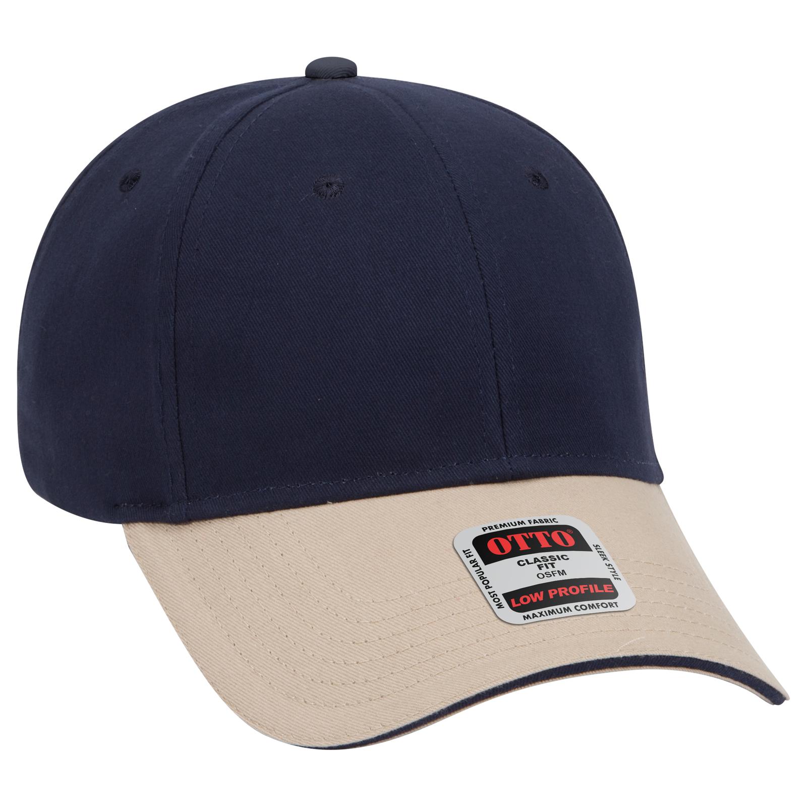23-430 OTTO CAP 6 Panel Low Profile Baseball Cap - Siide Image
