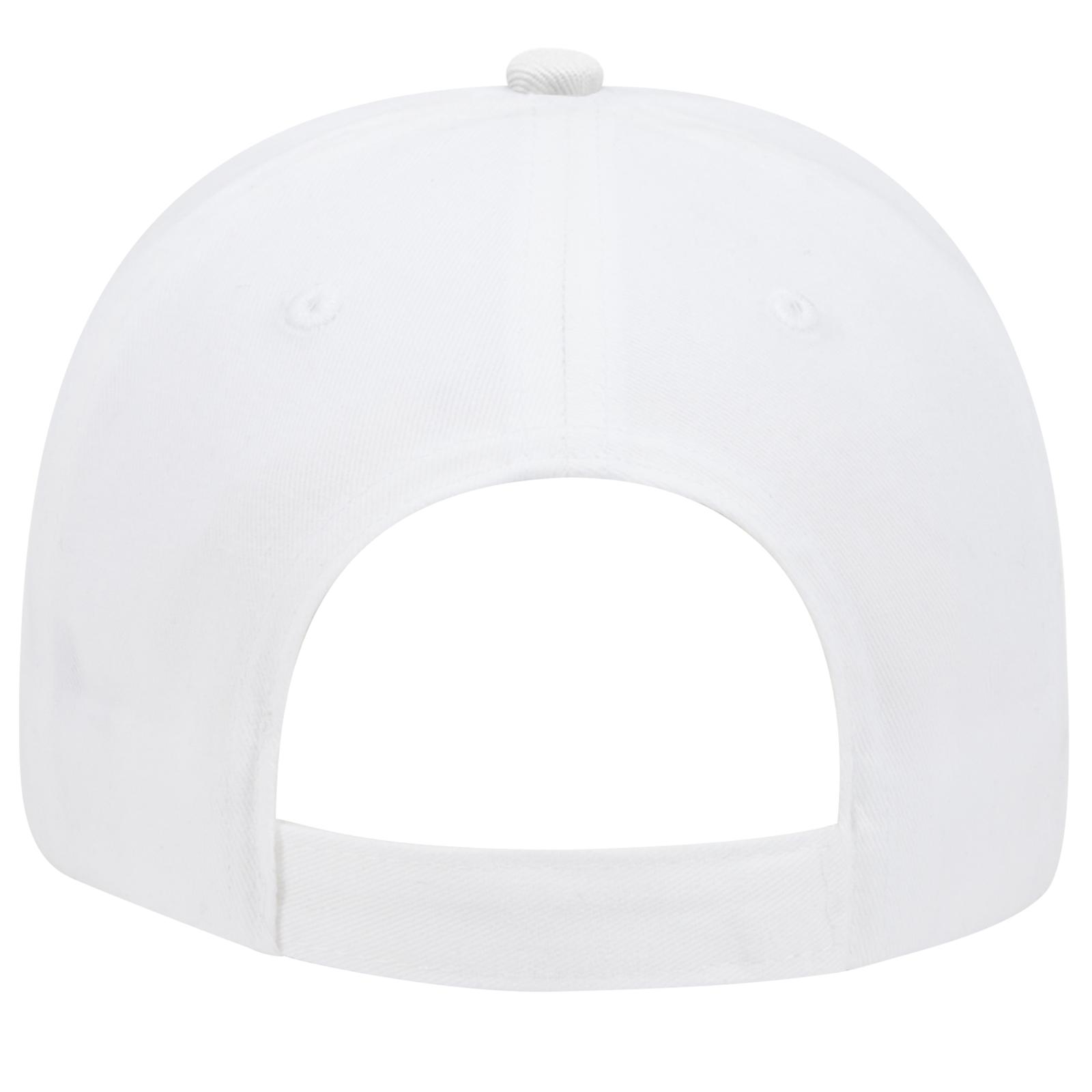 23-430 OTTO CAP 6 Panel Low Profile Baseball Cap - Back Image