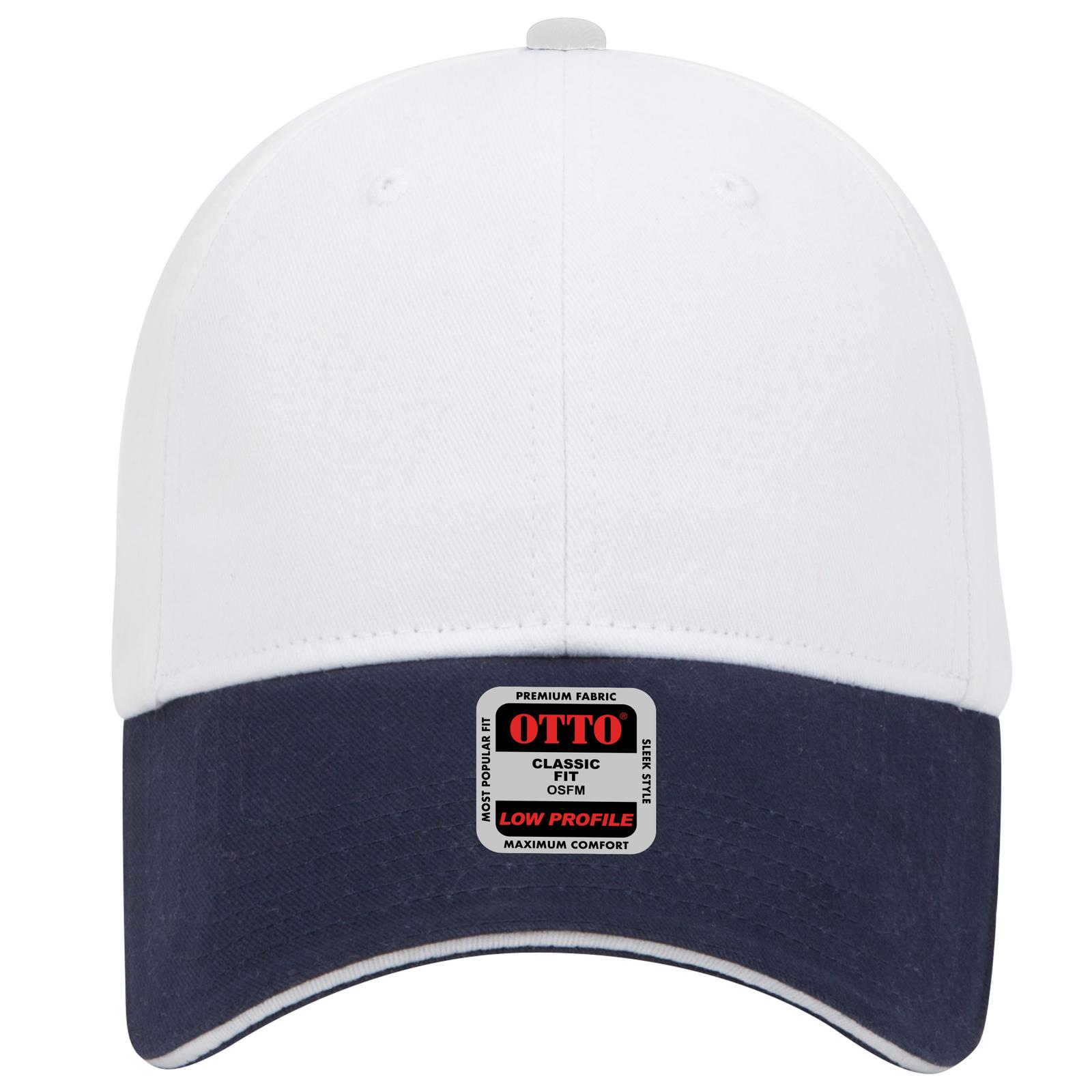 23-430 OTTO CAP 6 Panel Low Profile Baseball Cap