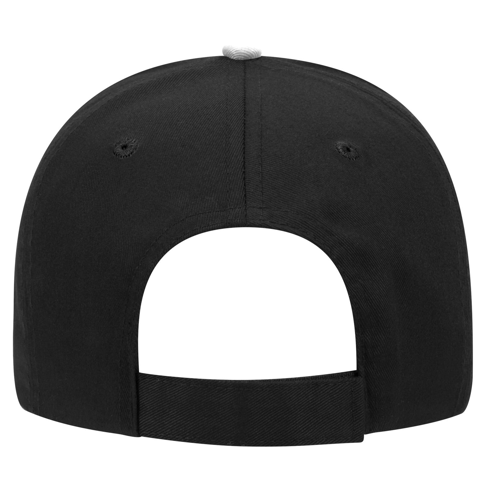 23-434 OTTO CAP 6 Panel Low Profile Baseball Cap - Back Image