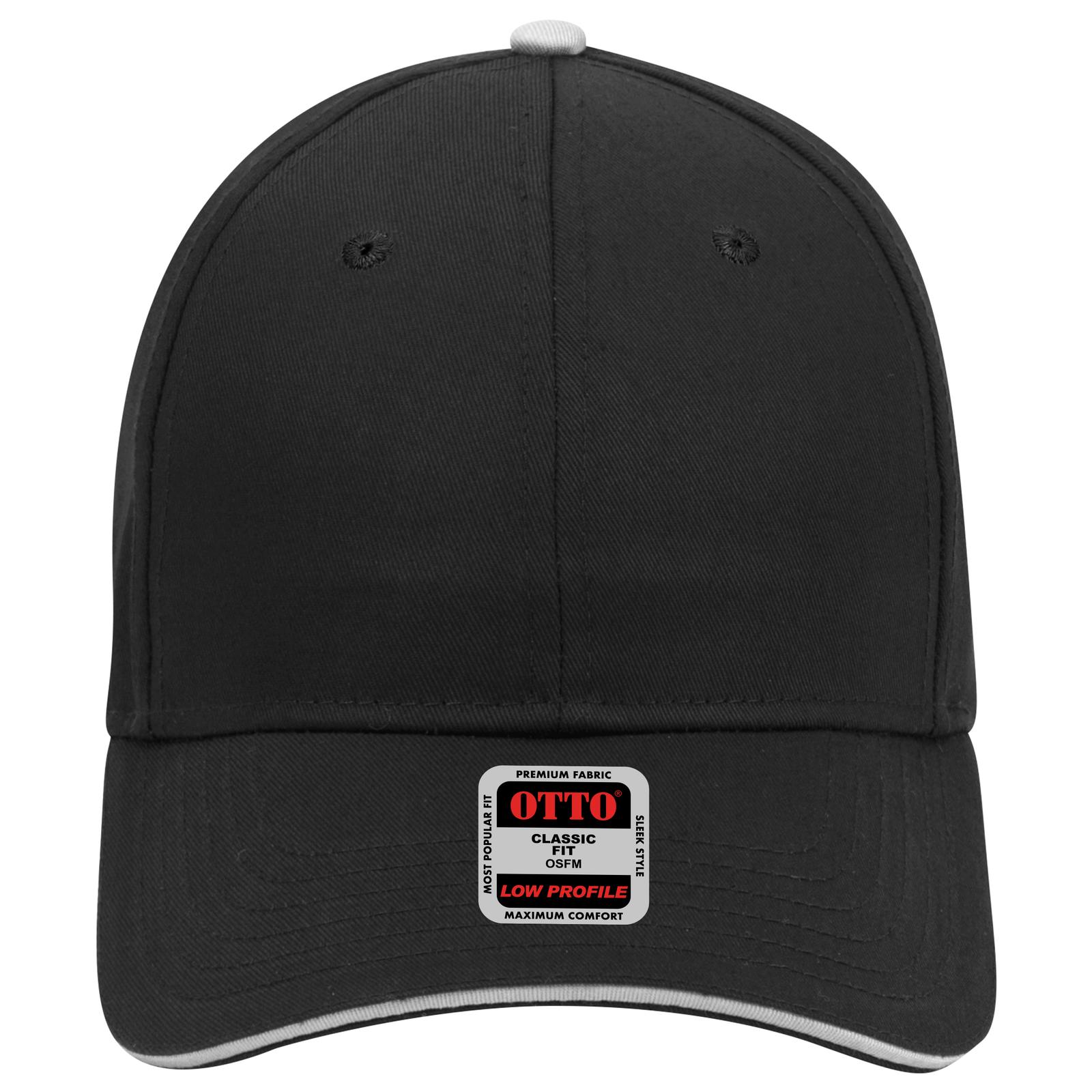 23-434 OTTO CAP 6 Panel Low Profile Baseball Cap
