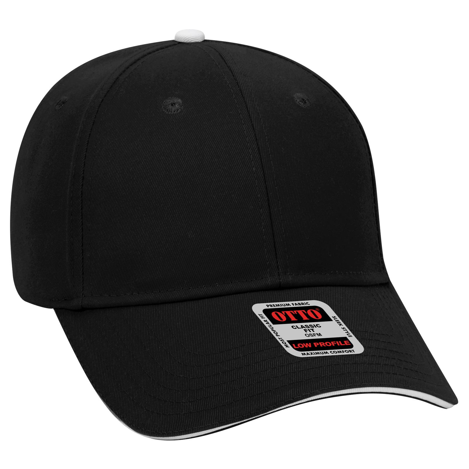 23-434 OTTO CAP 6 Panel Low Profile Baseball Cap - Siide Image