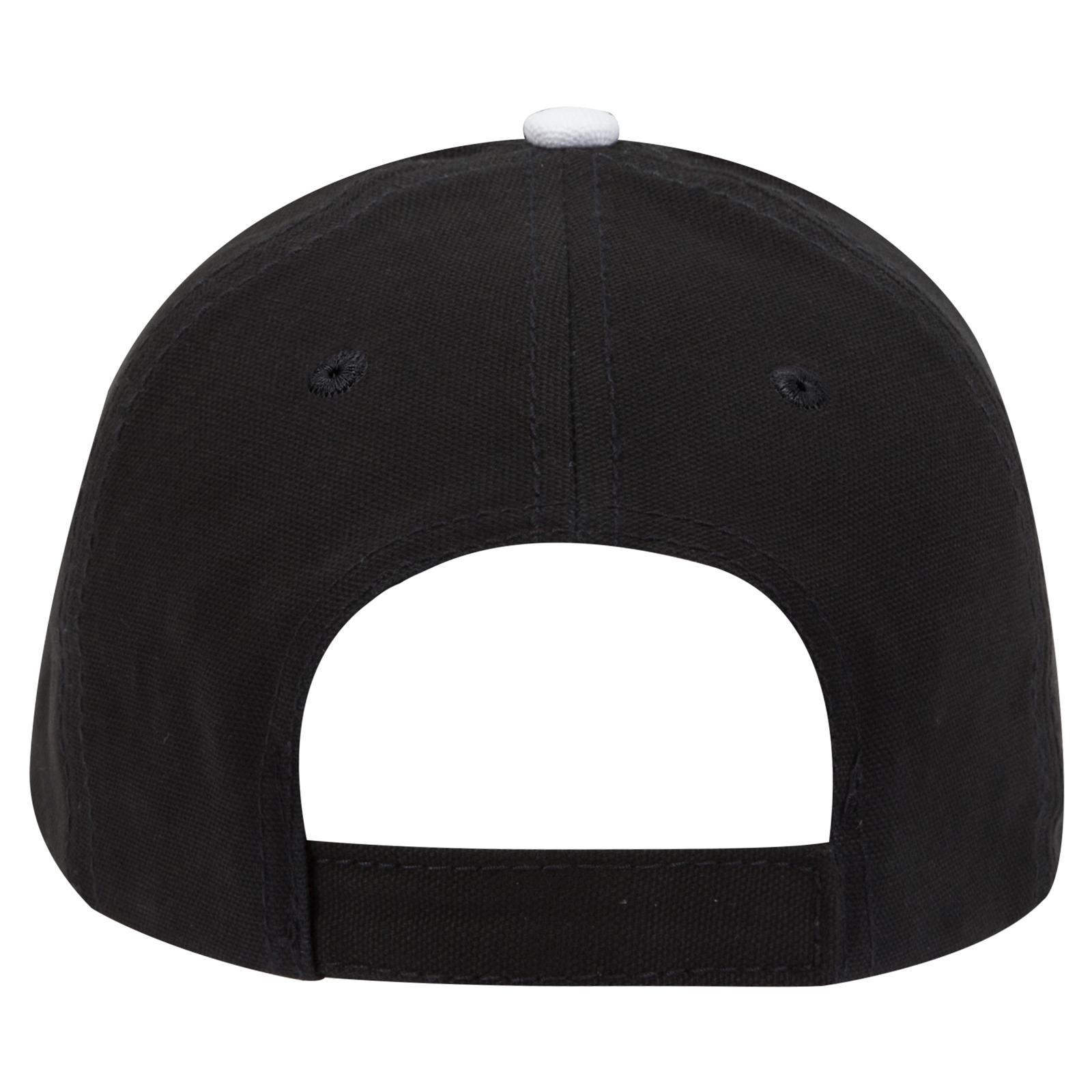 23-484 OTTO CAP 6 Panel Low Profile Baseball Cap - Back Image
