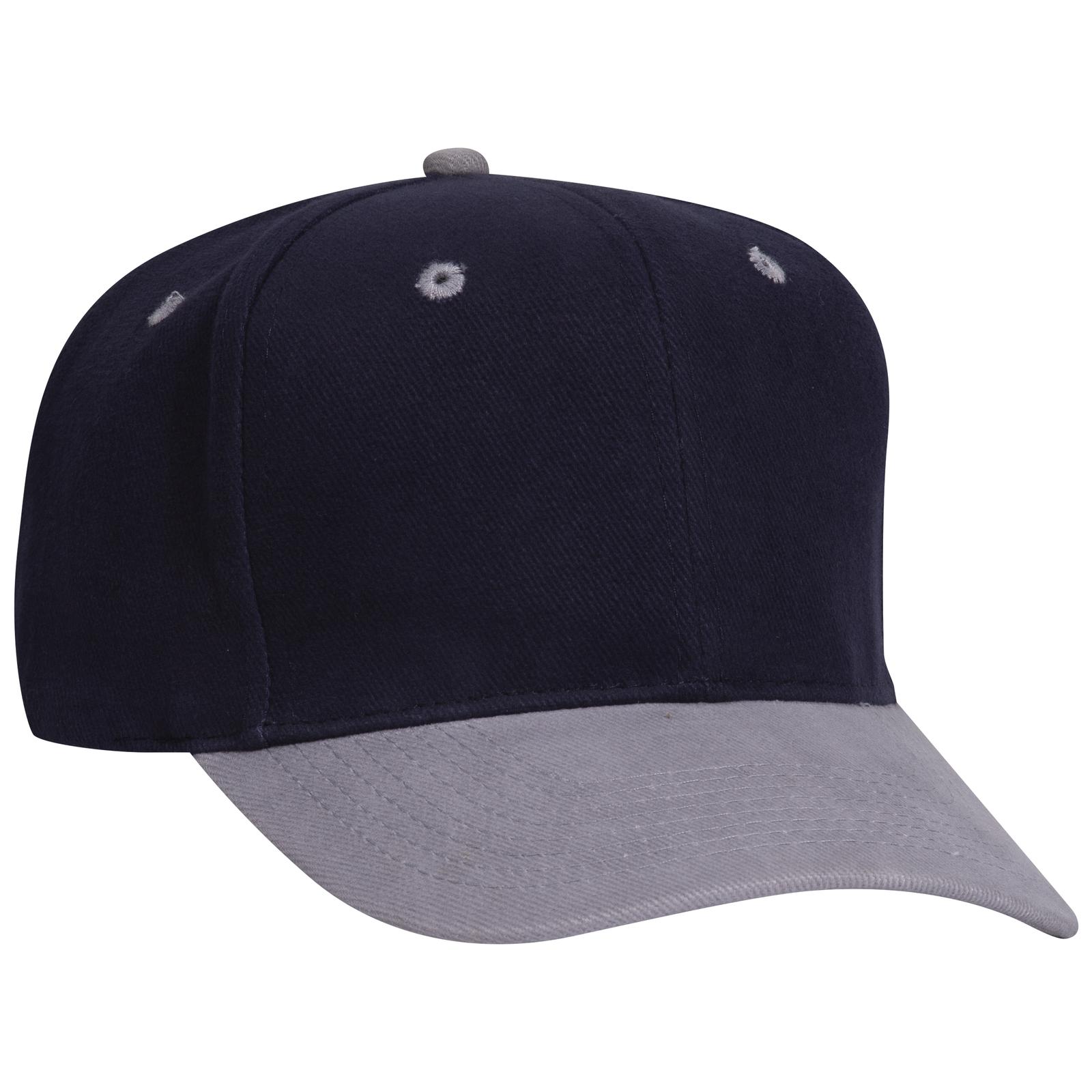 27-008 OTTO CAP 6 Panel Mid Profile Baseball Cap - Siide Image
