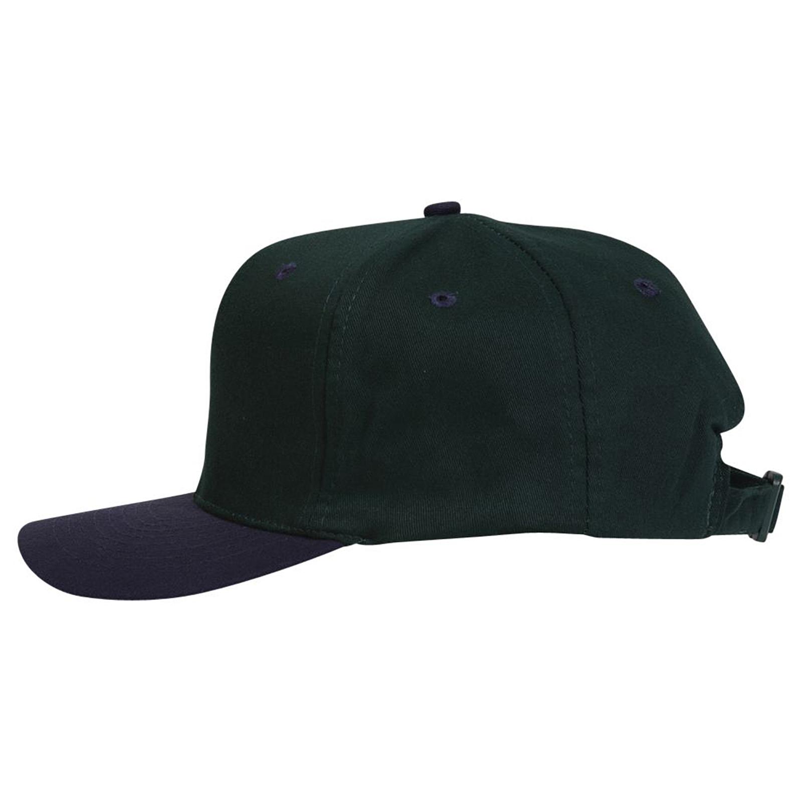 27-015 OTTO CAP 6 Panel Mid Profile Baseball Cap - Back Image