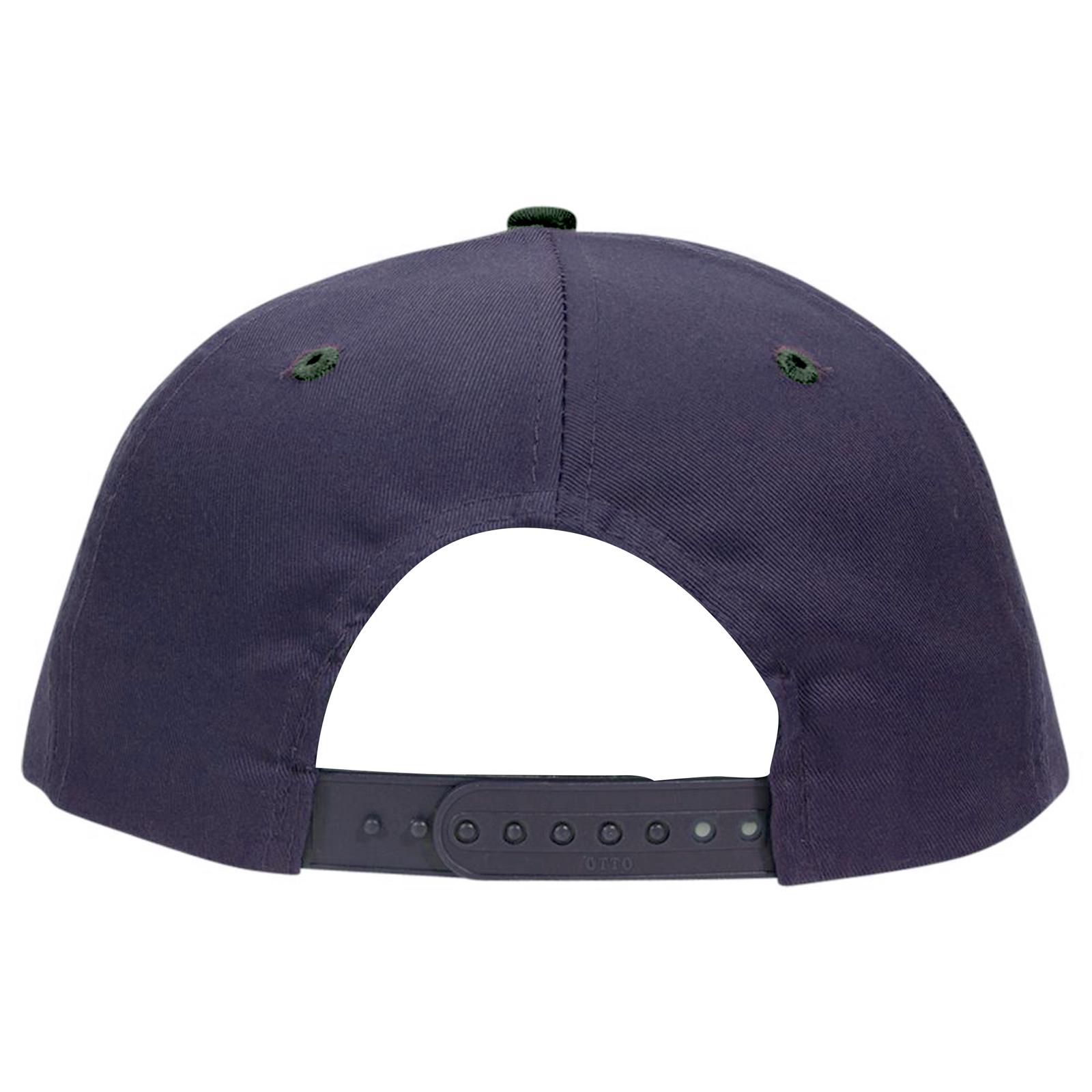 27-064 OTTO CAP 6 Panel Mid Profile Baseball Cap - Back Image