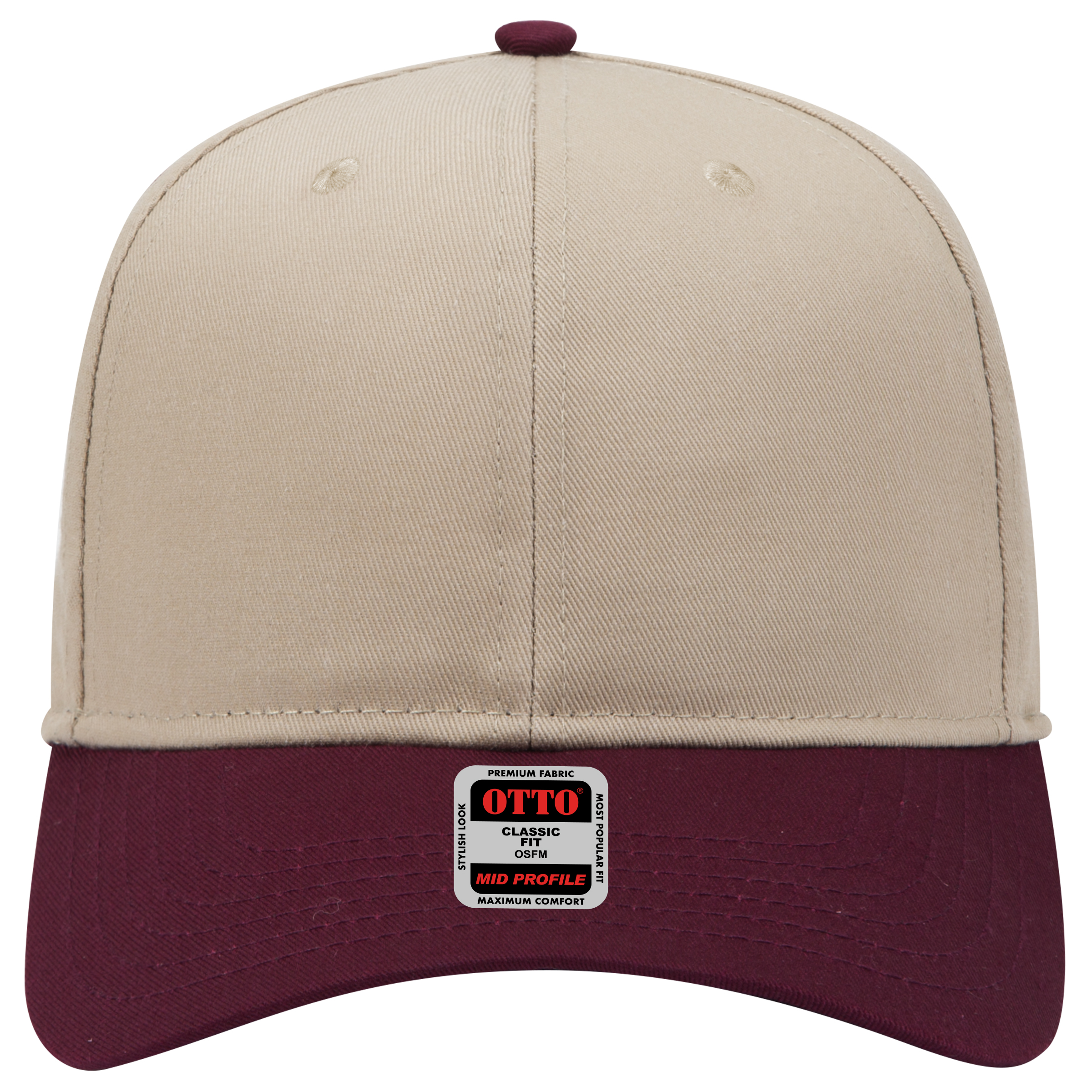 27-079 OTTO CAP 6 Panel Mid Profile Baseball Cap 27-079 OTTO CAP 6 Panel Mid Profile Baseball Cap