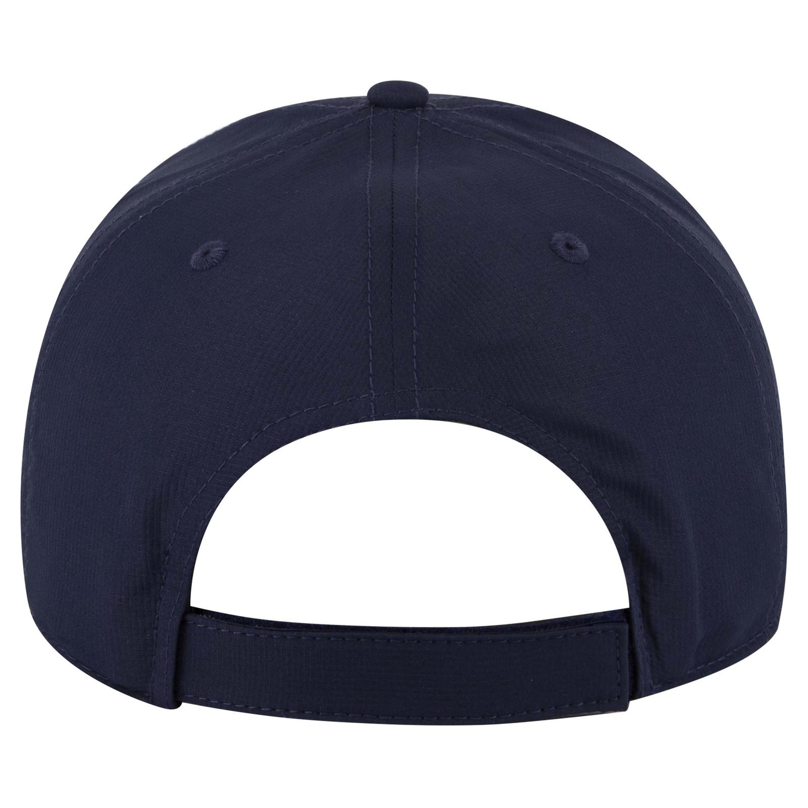 27-1 OTTO CAP 6 Panel Mid Profile Baseball Cap - Back Image