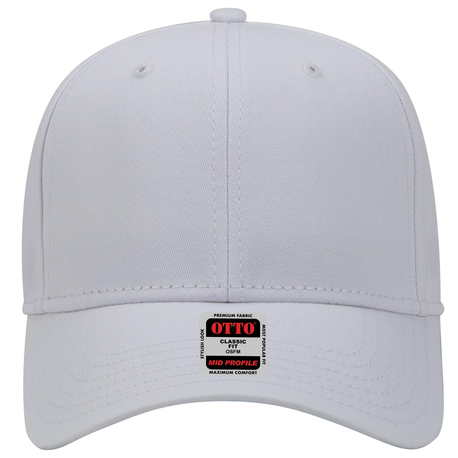 27-1235 OTTO CAP 6 Panel Mid Profile Baseball Cap 27-1235 OTTO CAP 6 Panel Mid Profile Baseball Cap