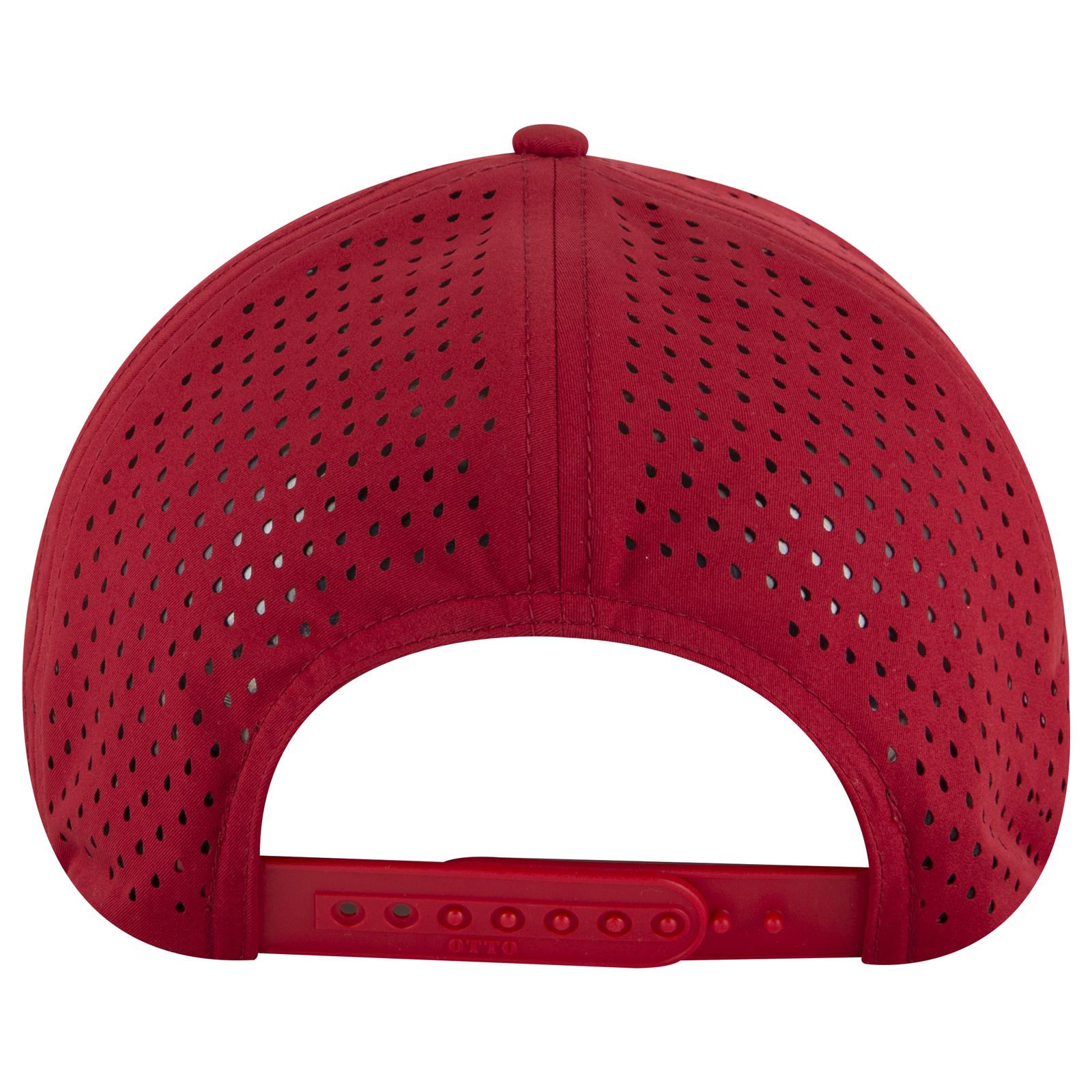 27-3 OTTO CAP " COMFY FIT" 6 Panel Mid Profile Baseball Cap - Back Image