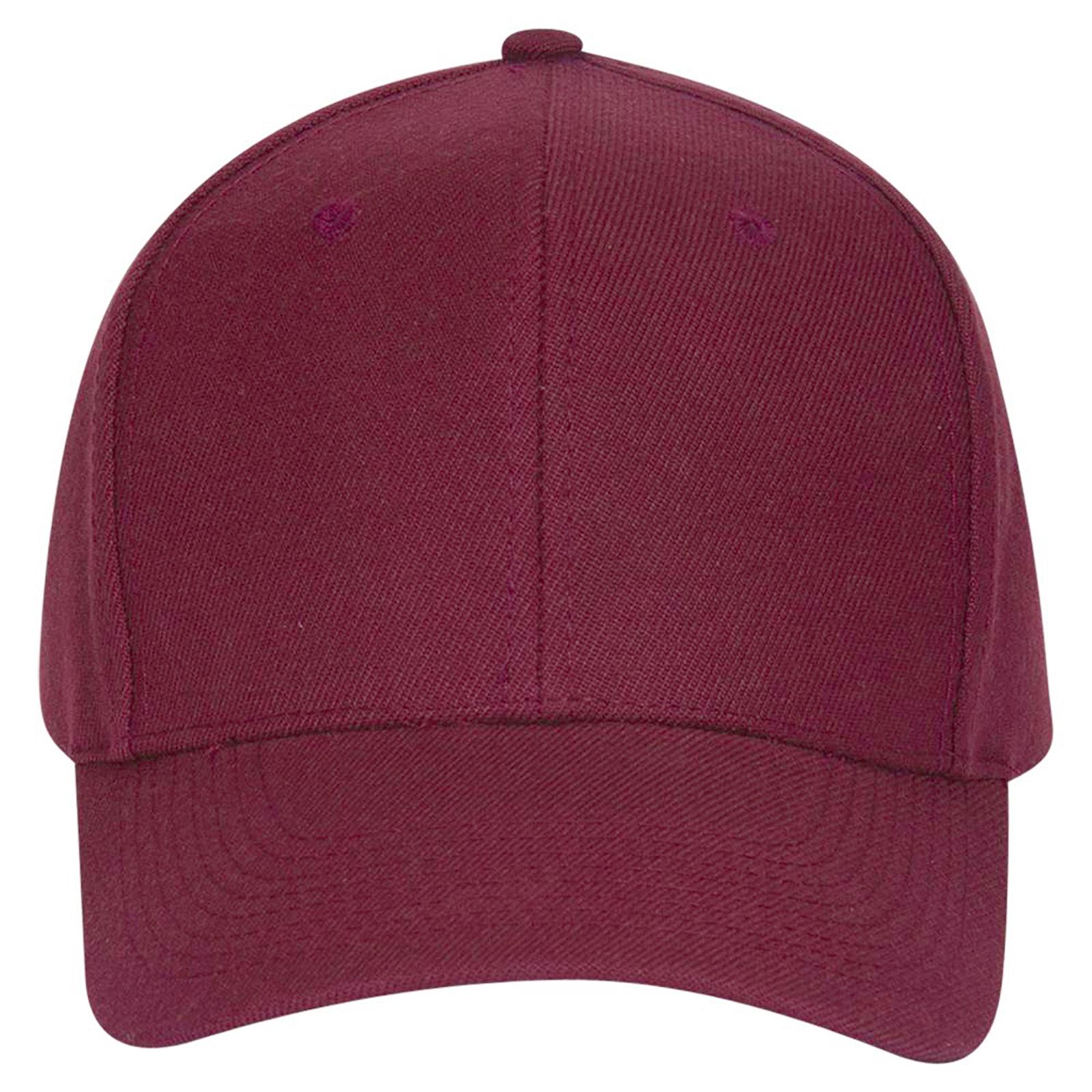 27-650 OTTO CAP 6 Panel Mid Profile Baseball Cap Zoom Image