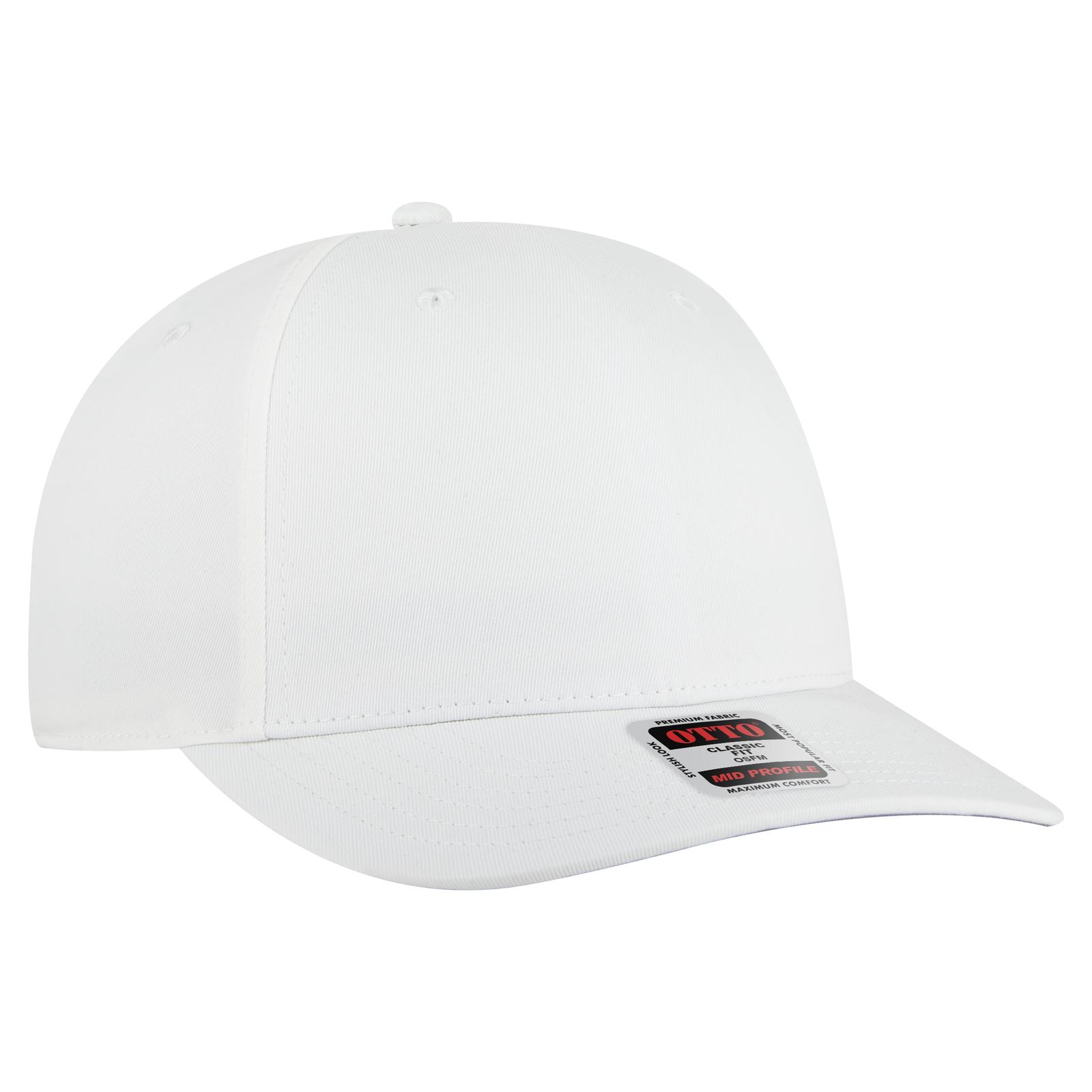 270-1 OTTO CAP Seamless 6 Panel Mid Profile Baseball Cap Zoom Image