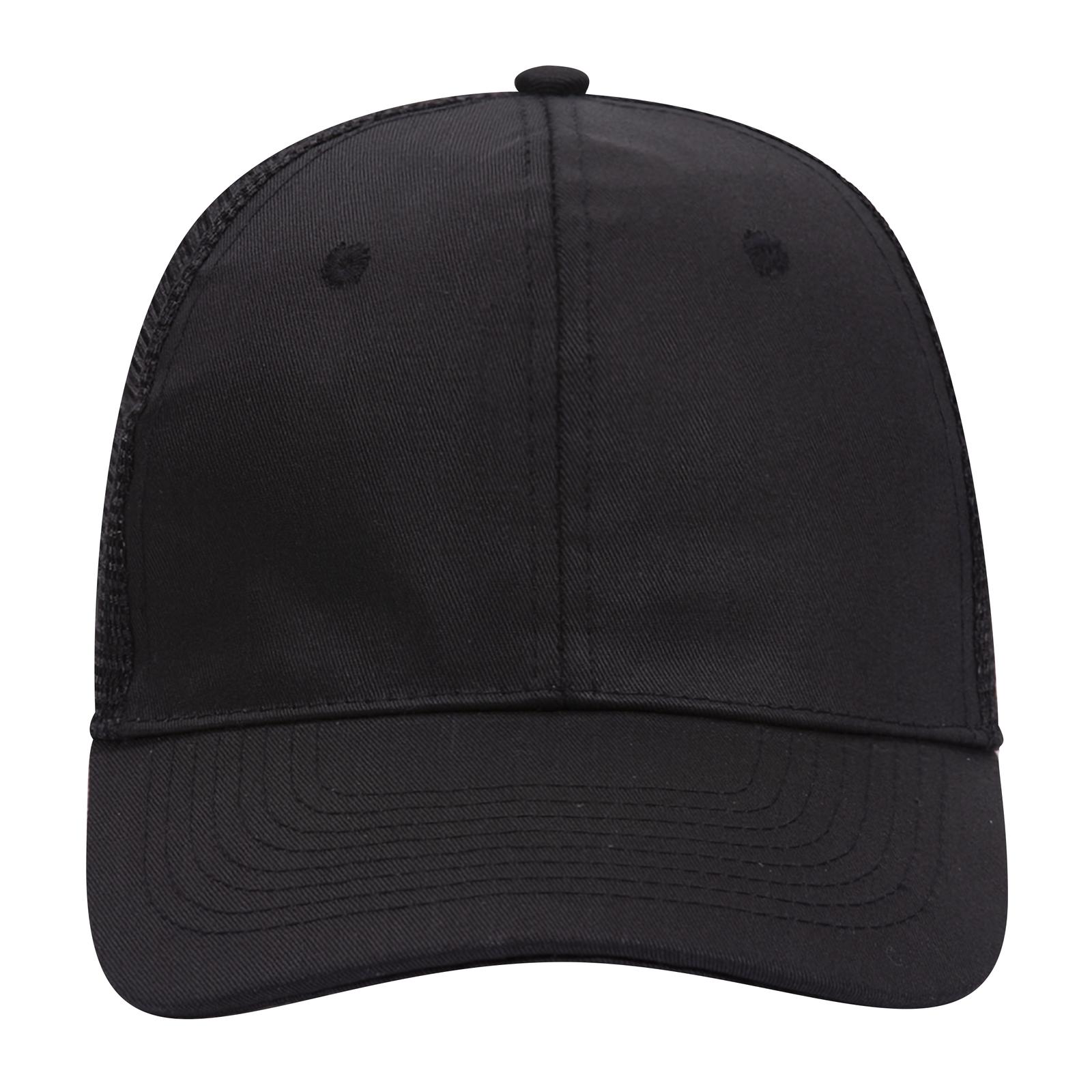 30-1103 OTTO CAP 6 Panel Mid Profile Mesh Back Trucker Hat Zoom Image
