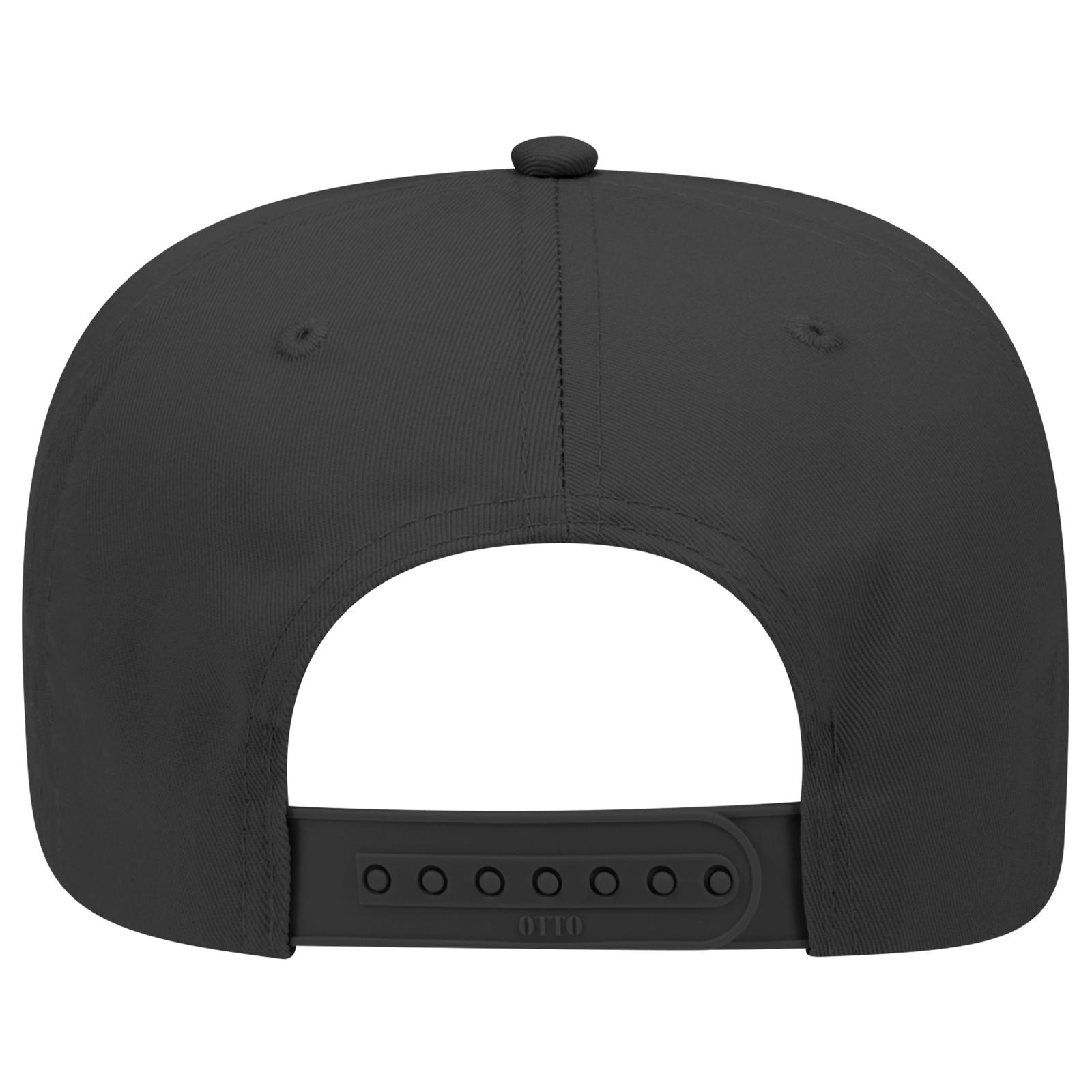 31-069 OTTO CAP Neon 5 Panel Mid Profile Baseball Cap - Back Image