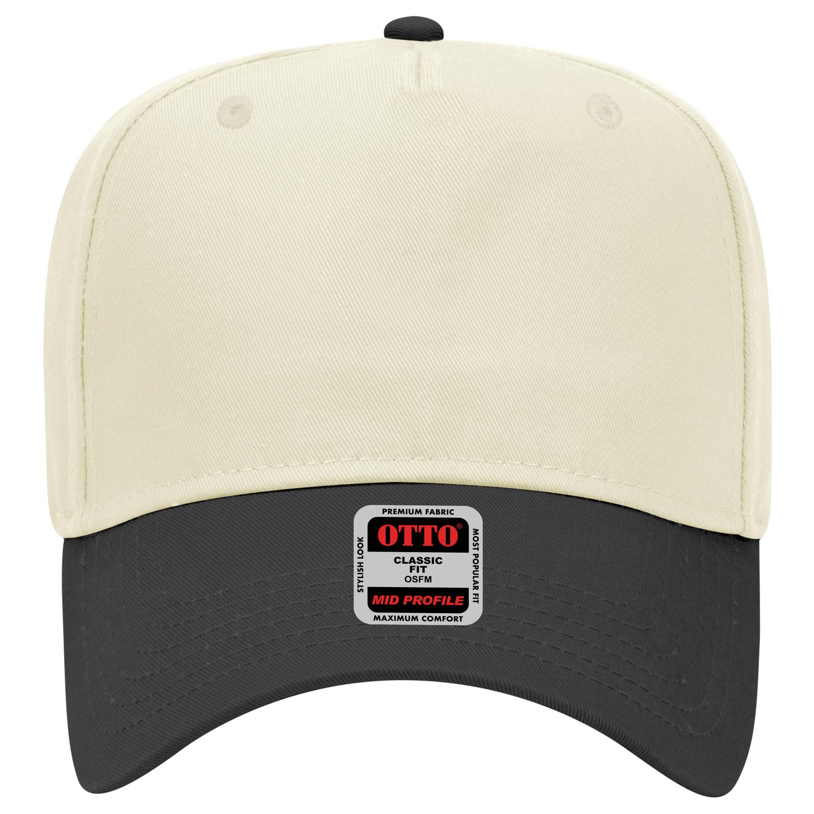 31-069 OTTO CAP Neon 5 Panel Mid Profile Baseball Cap