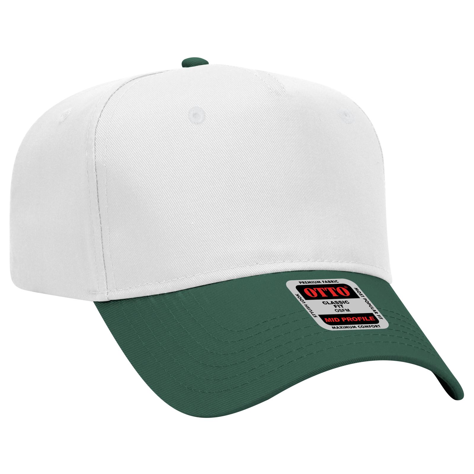 31-069 OTTO CAP Neon 5 Panel Mid Profile Baseball Cap - Siide Image