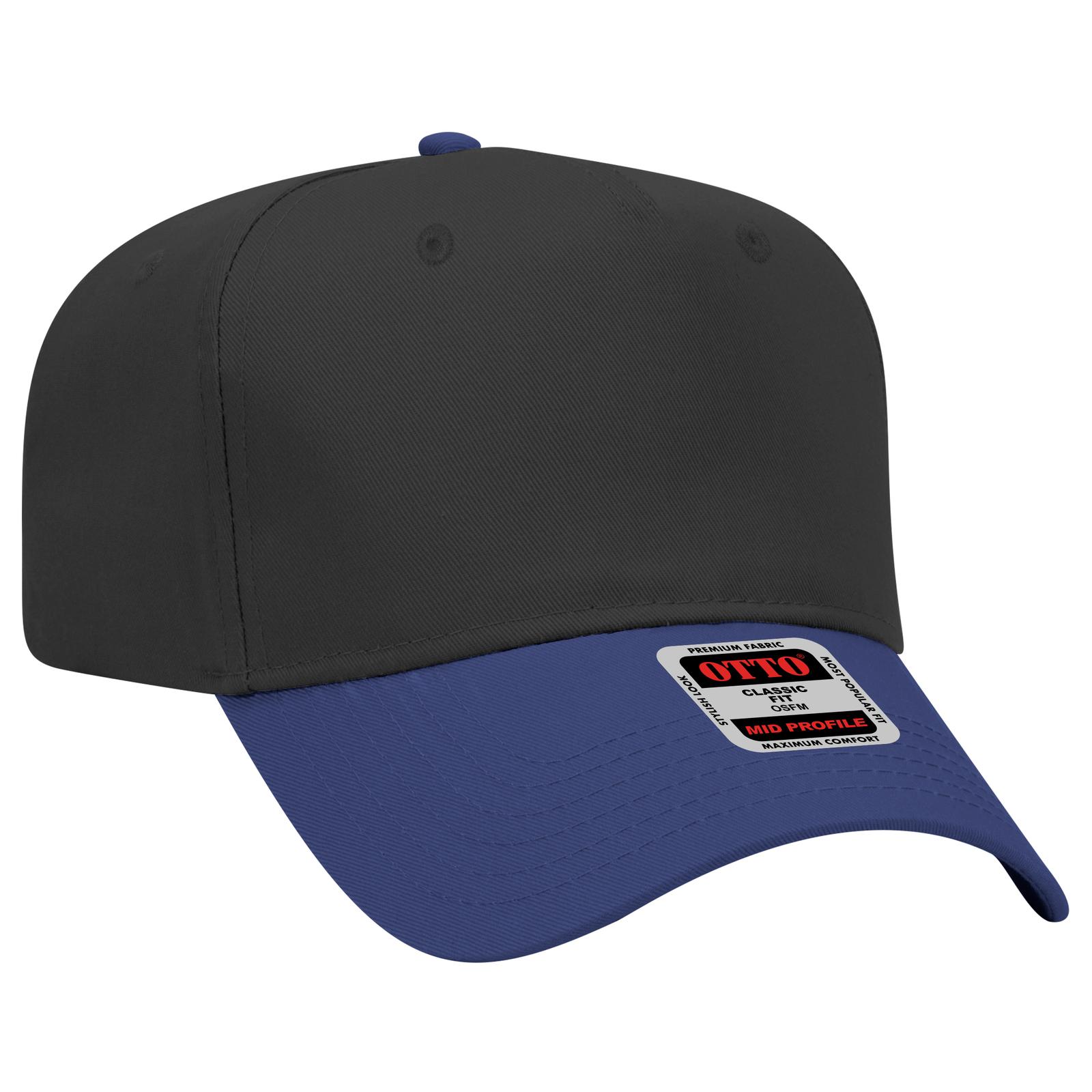 31-069 OTTO CAP Neon 5 Panel Mid Profile Baseball Cap - Siide Image