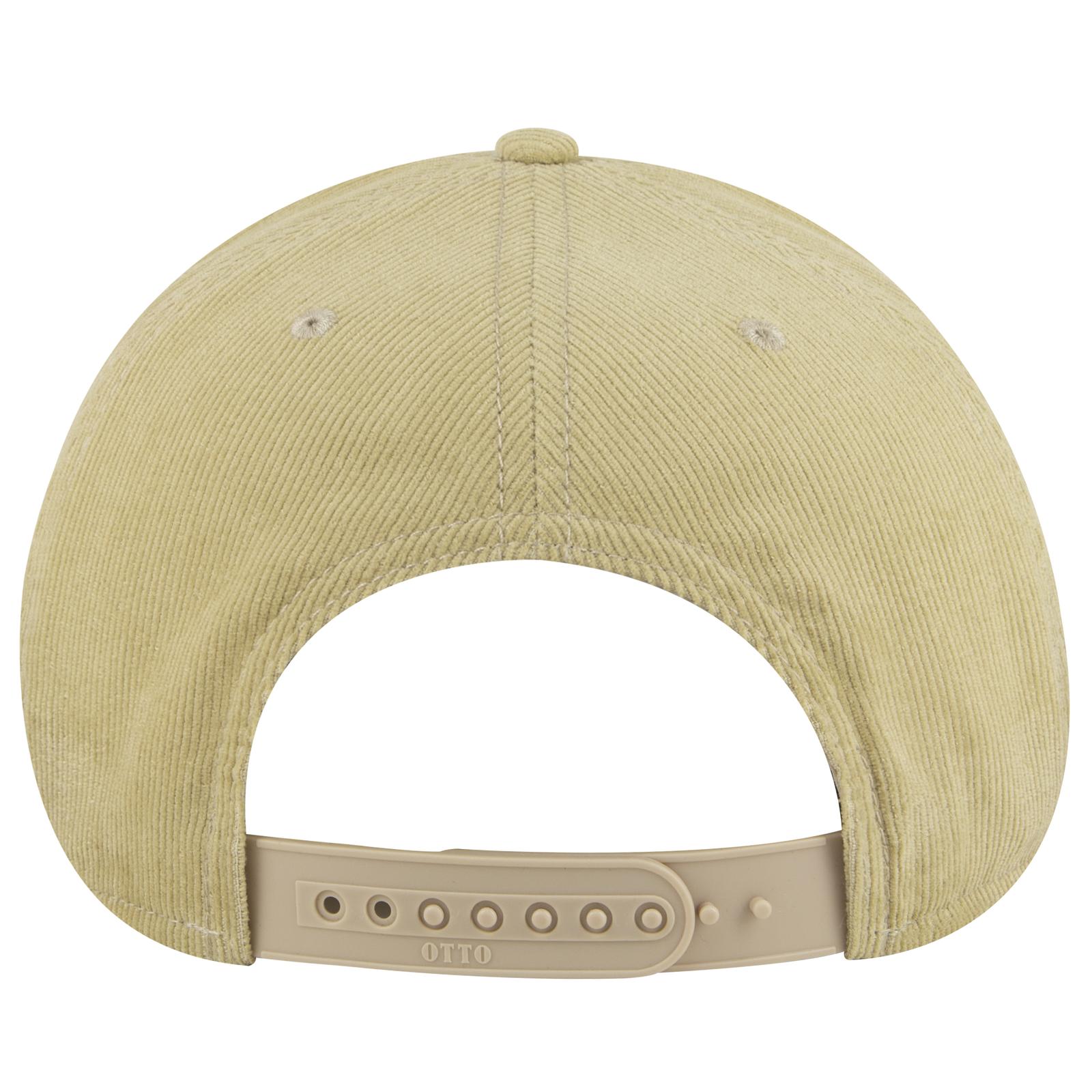 31-3 OTTO CAP 5 Panel Mid Profile Corduroy Baseball Cap - Back Image