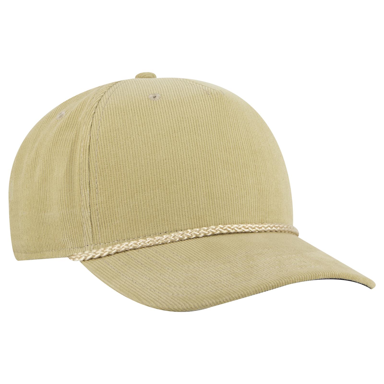 31-3 OTTO CAP 5 Panel Mid Profile Corduroy Baseball Cap - Siide Image