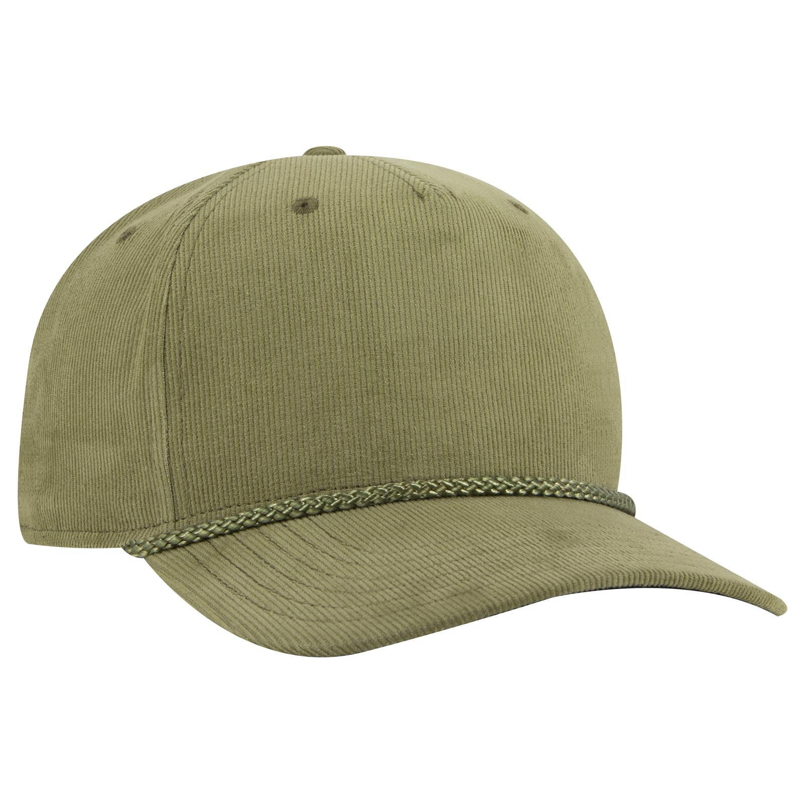 31-3 OTTO CAP 5 Panel Mid Profile Corduroy Baseball Cap - Siide Image