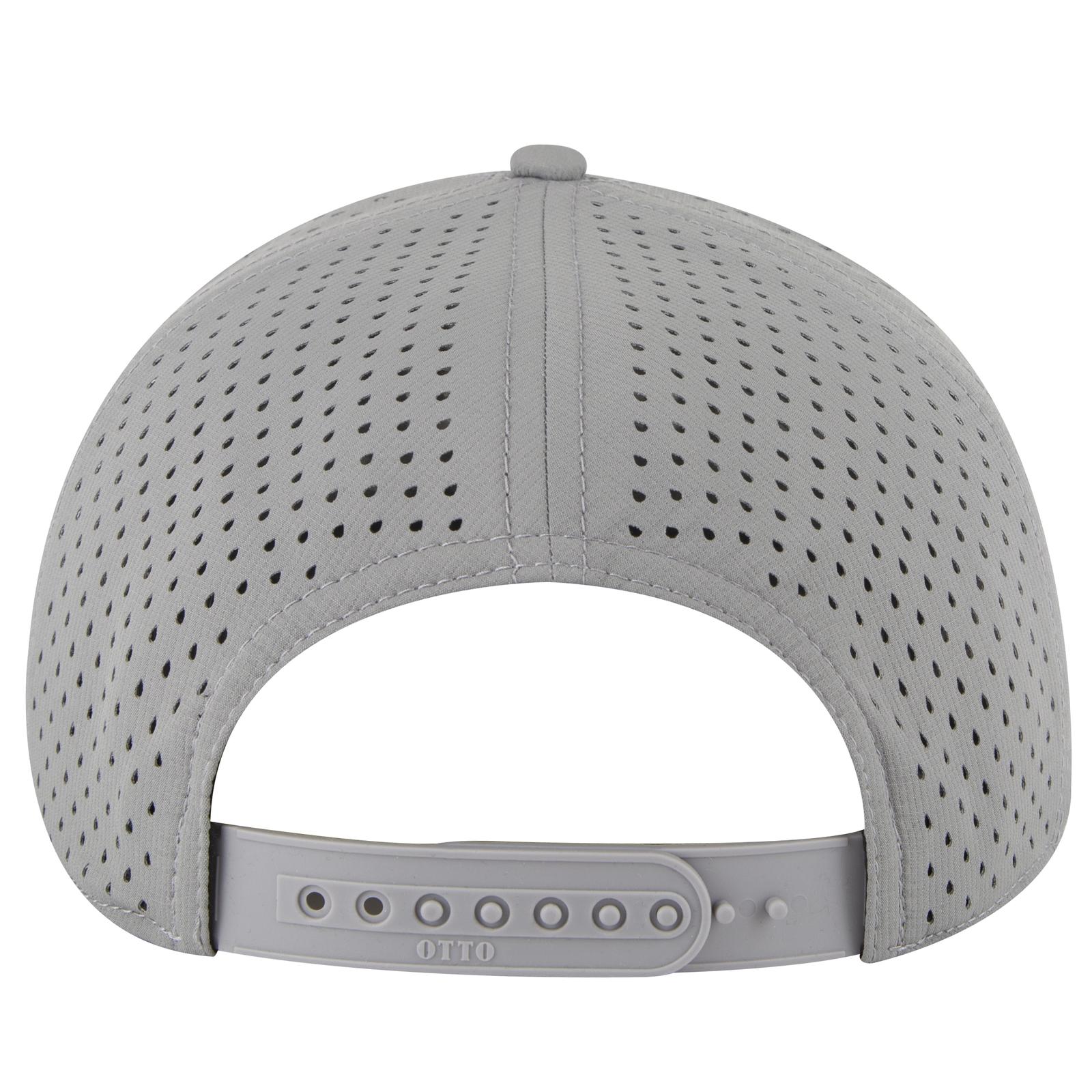 31-4 OTTO CAP 5 Panel Mid Profile Style Baseball Cap - Back Image
