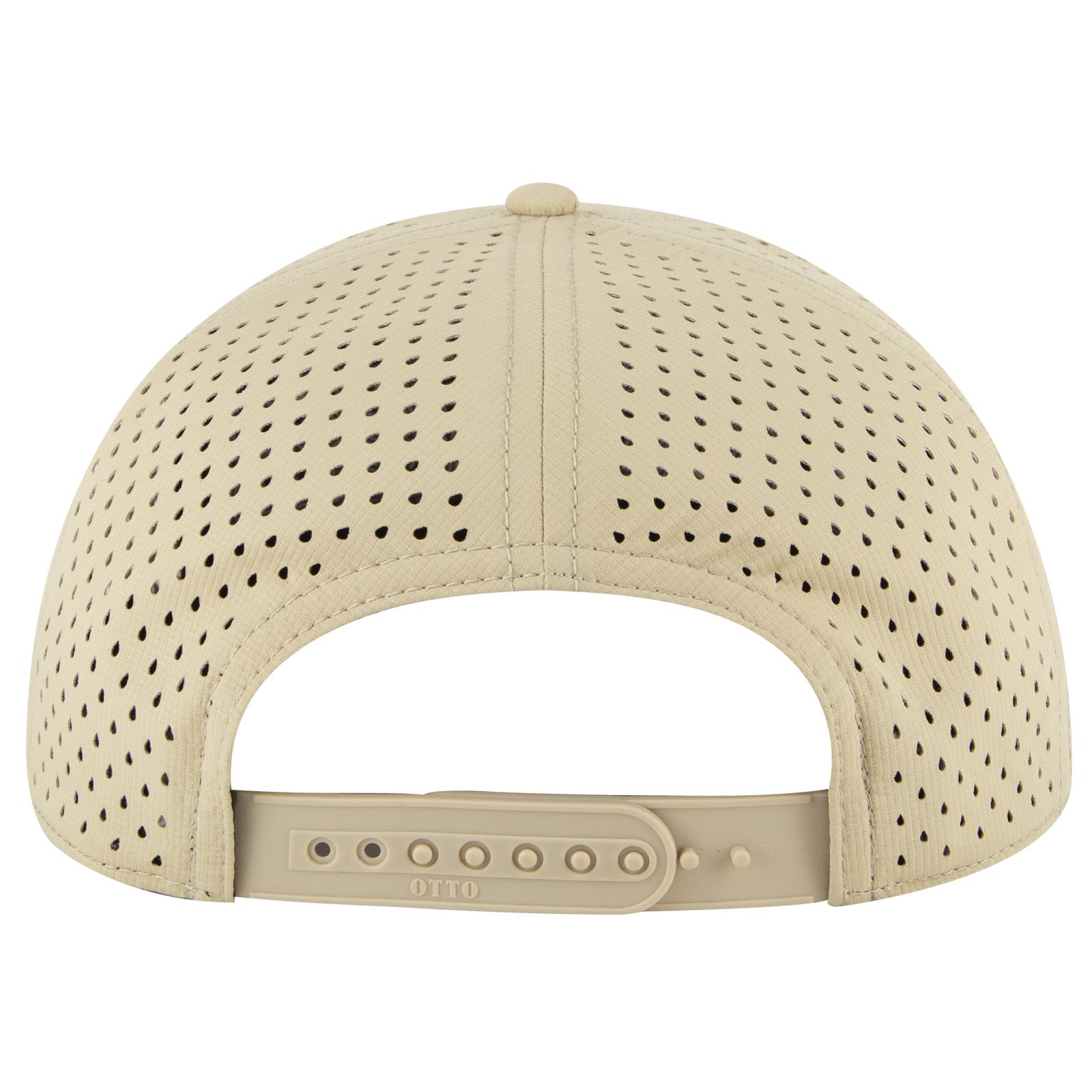 31-4 OTTO CAP 5 Panel Mid Profile Style Baseball Cap - Back Image