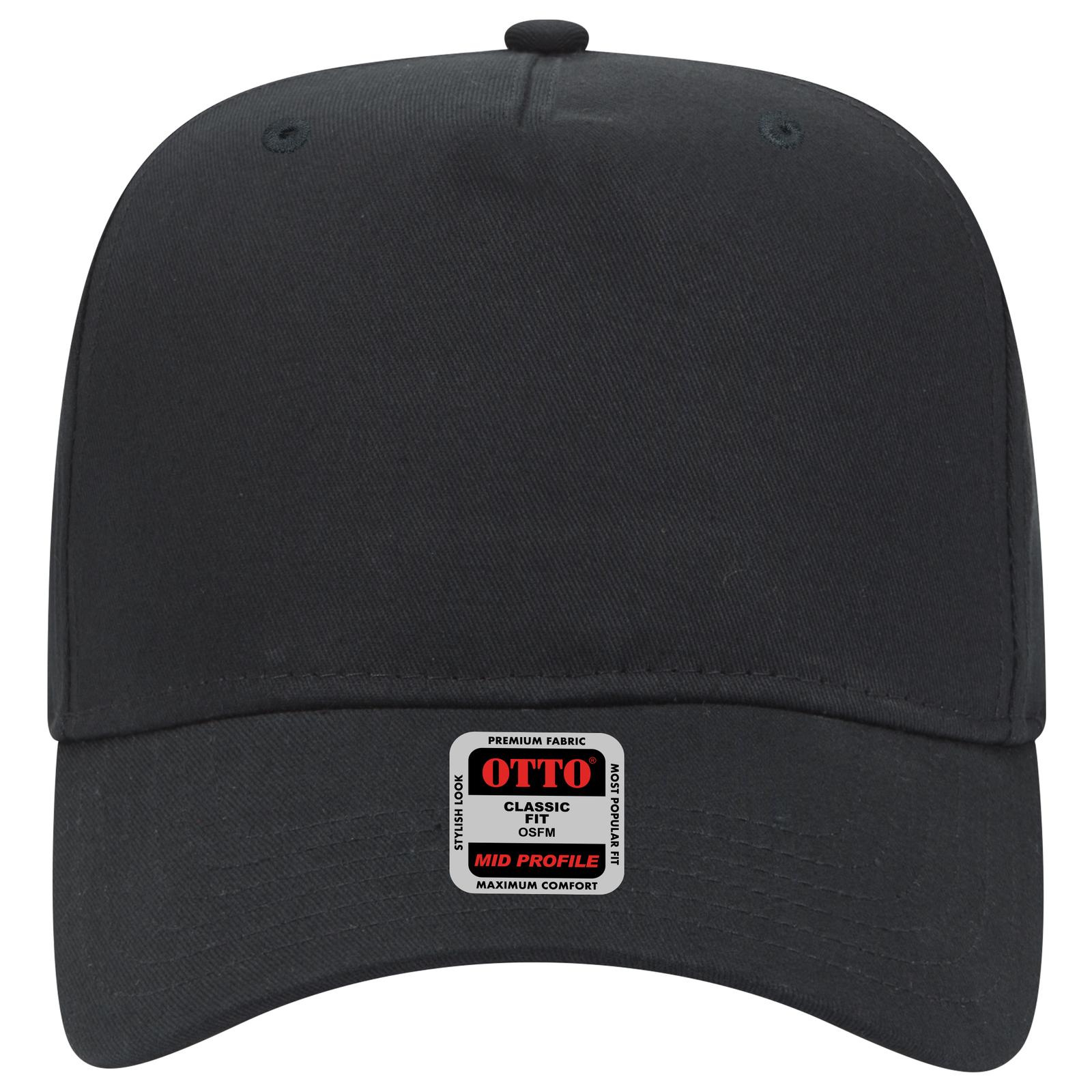31-538 OTTO CAP 5 Panel Mid Profile Baseball Cap