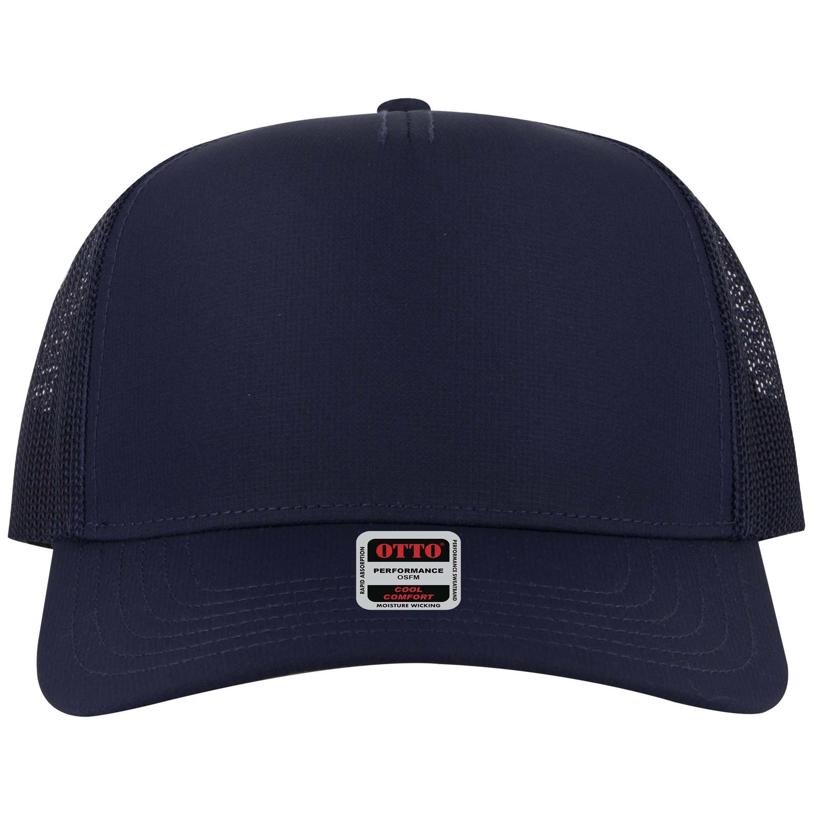 32-1 OTTO CAP 5 Panel Mid Profile Mesh Back Trucker Hat 32-1 OTTO CAP 5 Panel Mid Profile Mesh Back Trucker Hat
