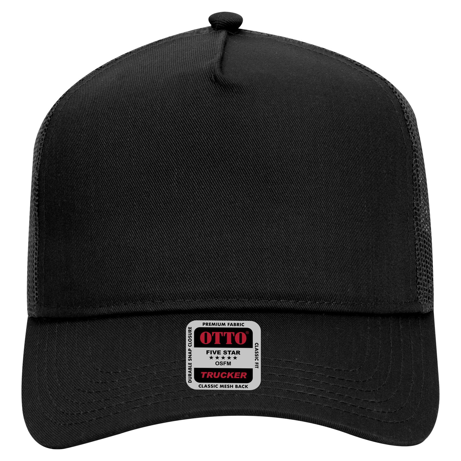 32-285 OTTO CAP 5 Panel Mid Profile Mesh Back Trucker Hat 32-285 OTTO CAP 5 Panel Mid Profile Mesh Back Trucker Hat
