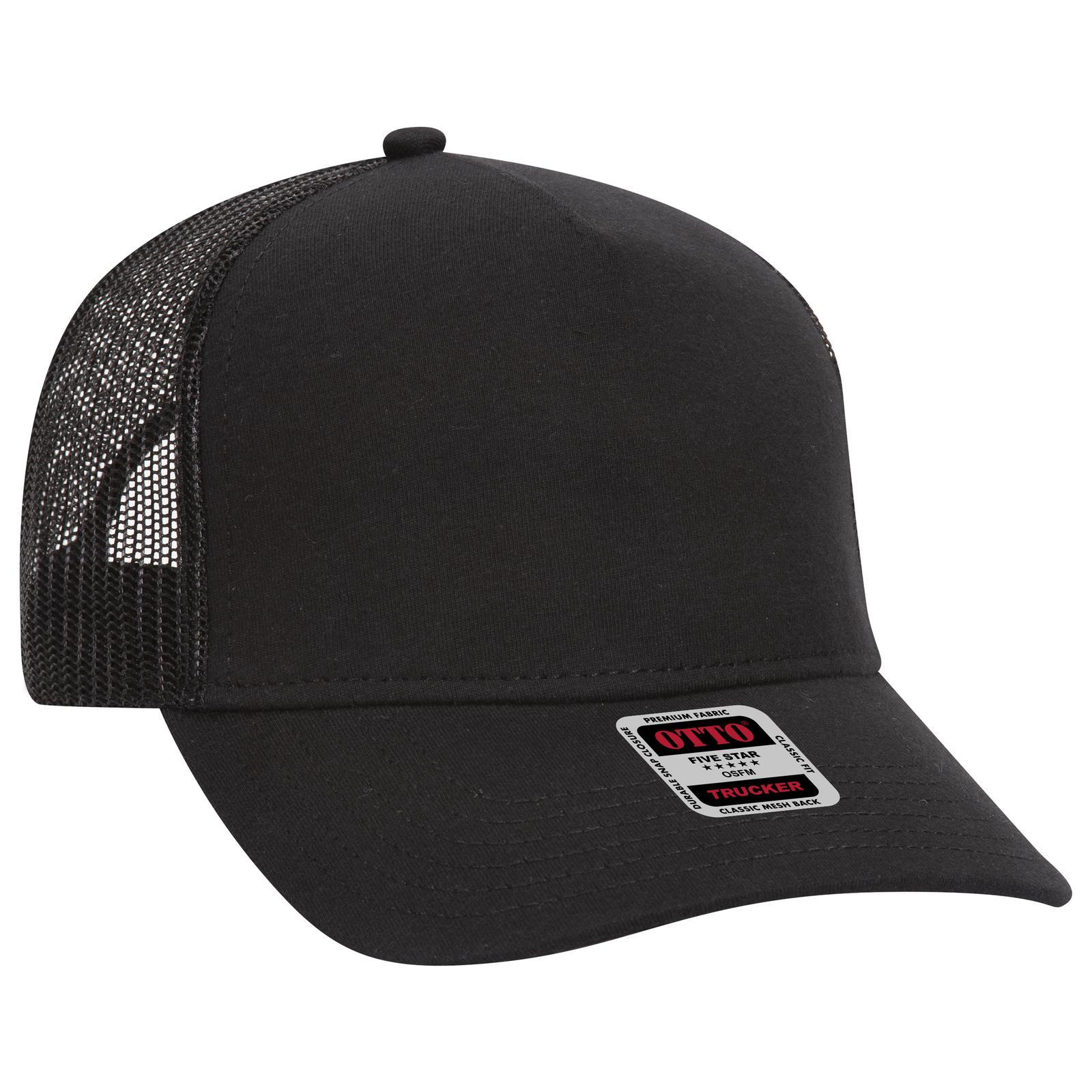 32-934 OTTO CAP 5 Panel Mid Profile Mesh Back Trucker Hat 32-934 OTTO CAP 5 Panel Mid Profile Mesh Back Trucker Hat
