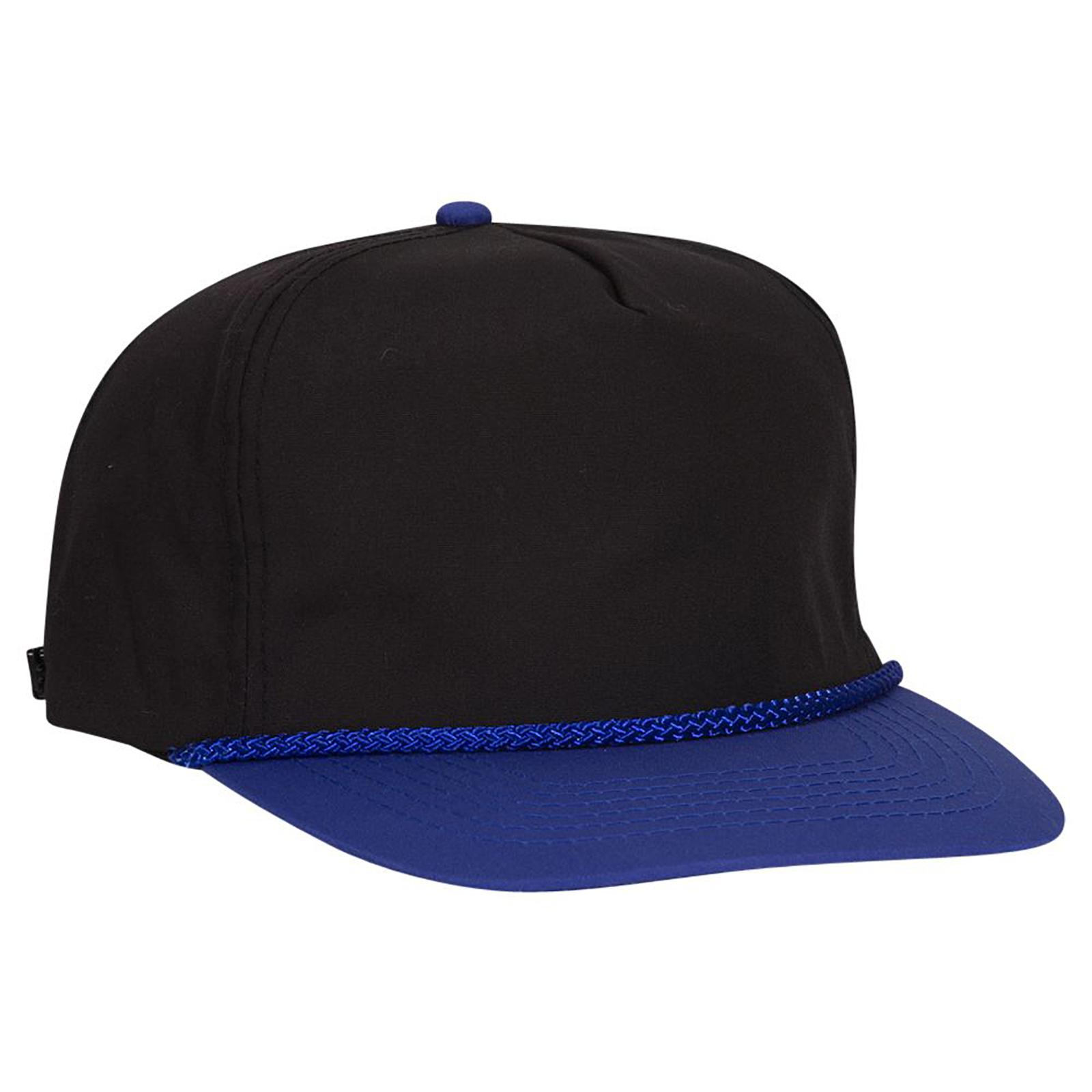 37-143 OTTO CAP 5 Panel High Crown Baseball Cap - Siide Image