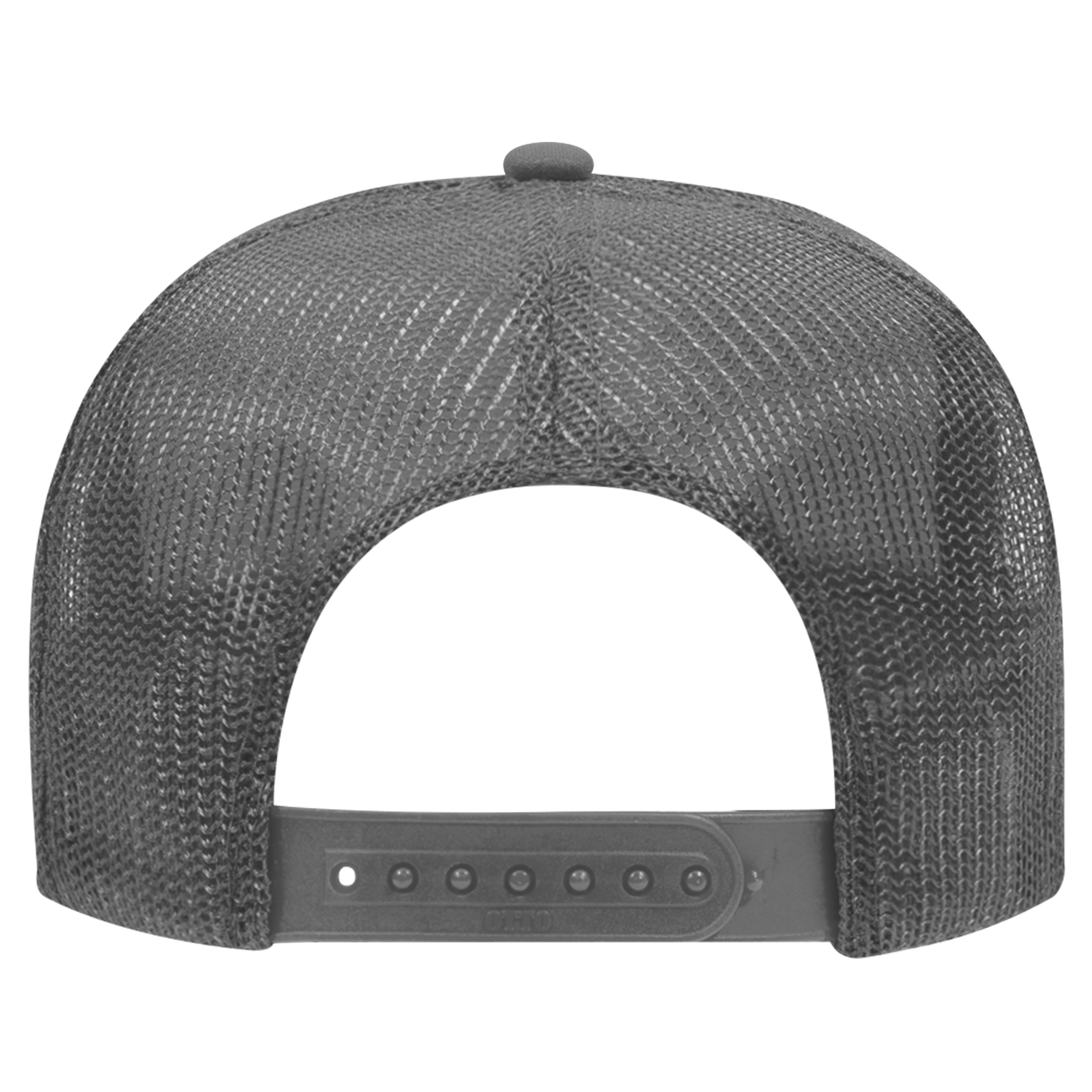39-165 OTTO CAP 5 Panel High Crown Mesh Back Trucker Hat - Back Image