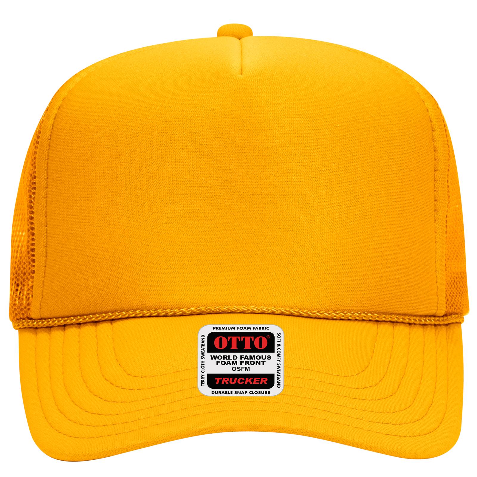 39-165 OTTO CAP 5 Panel High Crown Mesh Back Trucker Hat 39-165 OTTO CAP 5 Panel High Crown Mesh Back Trucker Hat