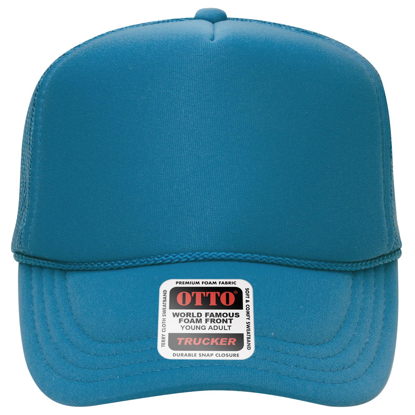 39-165 OTTO CAP 5 Panel High Crown Mesh Back Trucker Hat