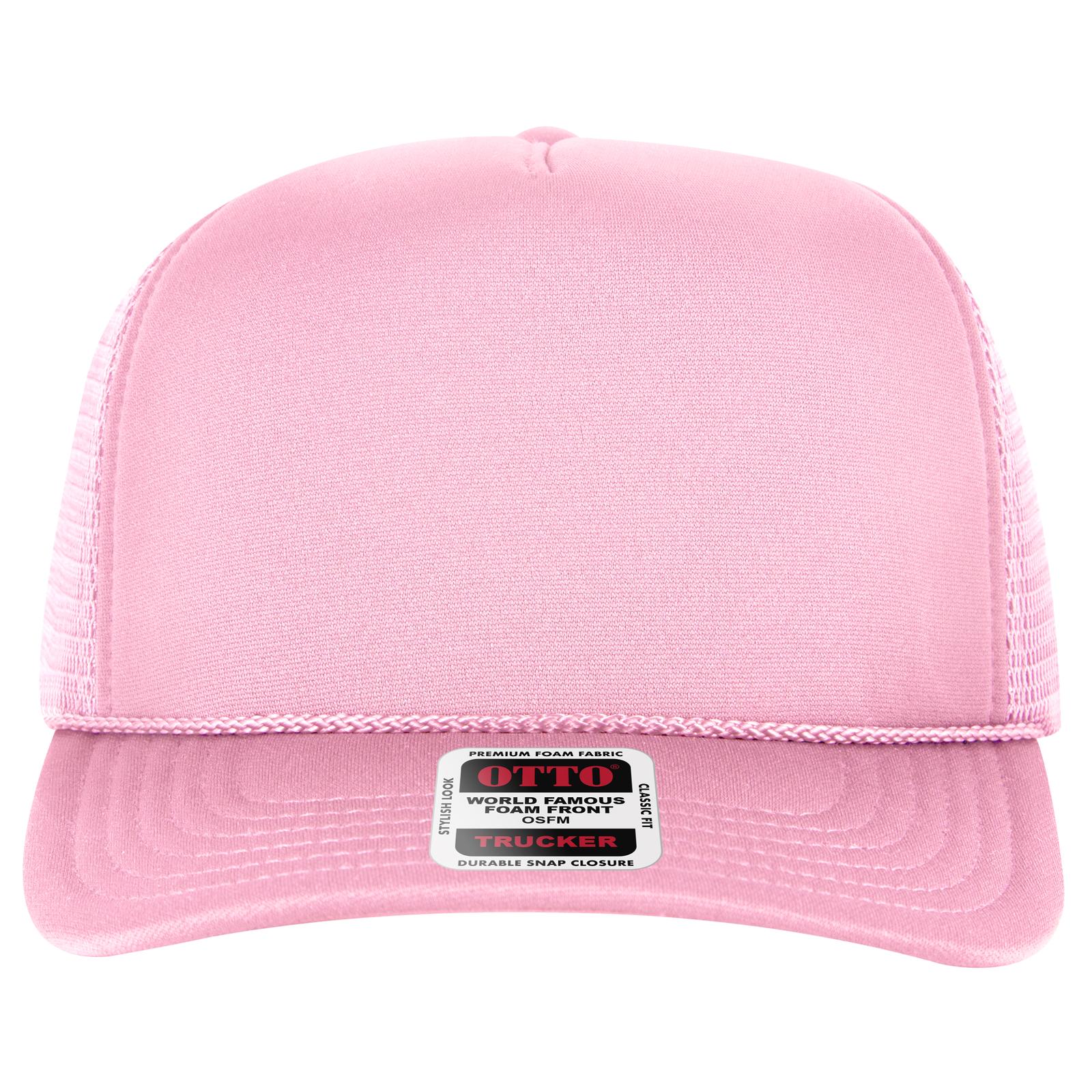 39-167 OTTO CAP " COMFY FIT" 5 Panel High Crown Mesh Back Trucker Hat