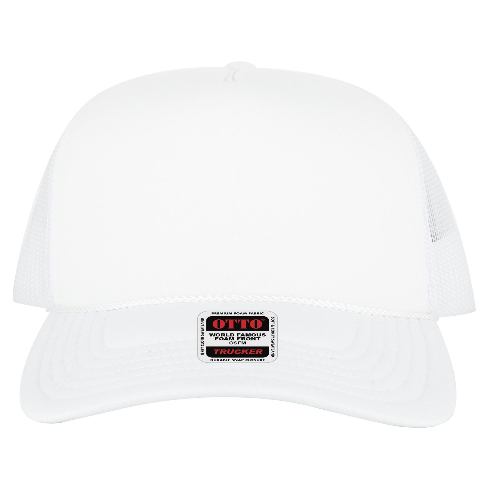 3932-1 OTTO CAP 5 Panel High Crown Polyester Foam Front Mesh Back Trucker Hat 3932-1 OTTO CAP 5 Panel High Crown Polyester Foam Front Mesh Back Trucker Hat