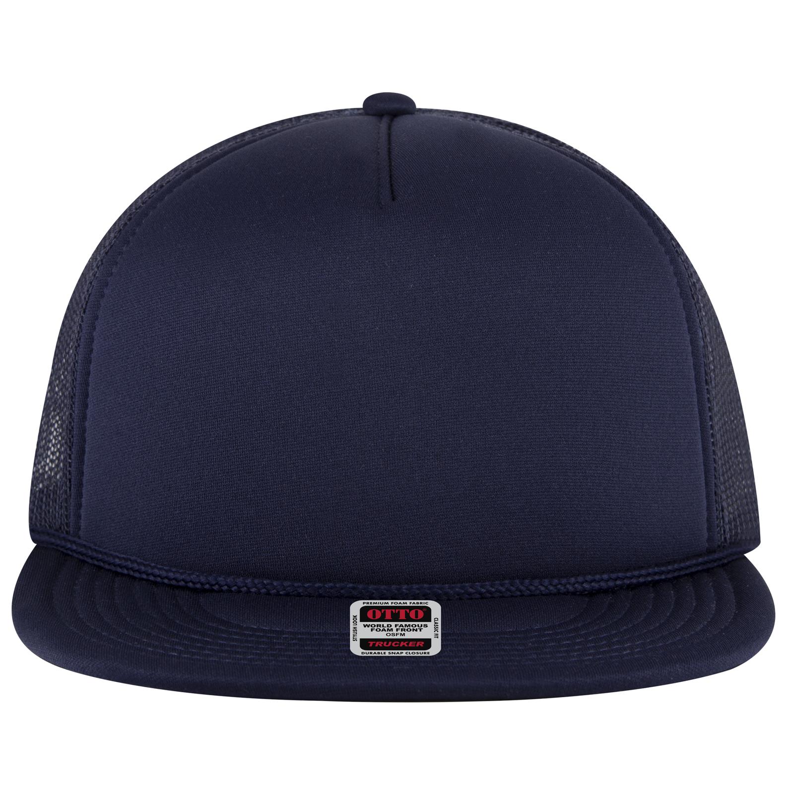 39950-1 OTTO CAP 5 Panel Pro Style Mesh Back Trucker Snapback Hat