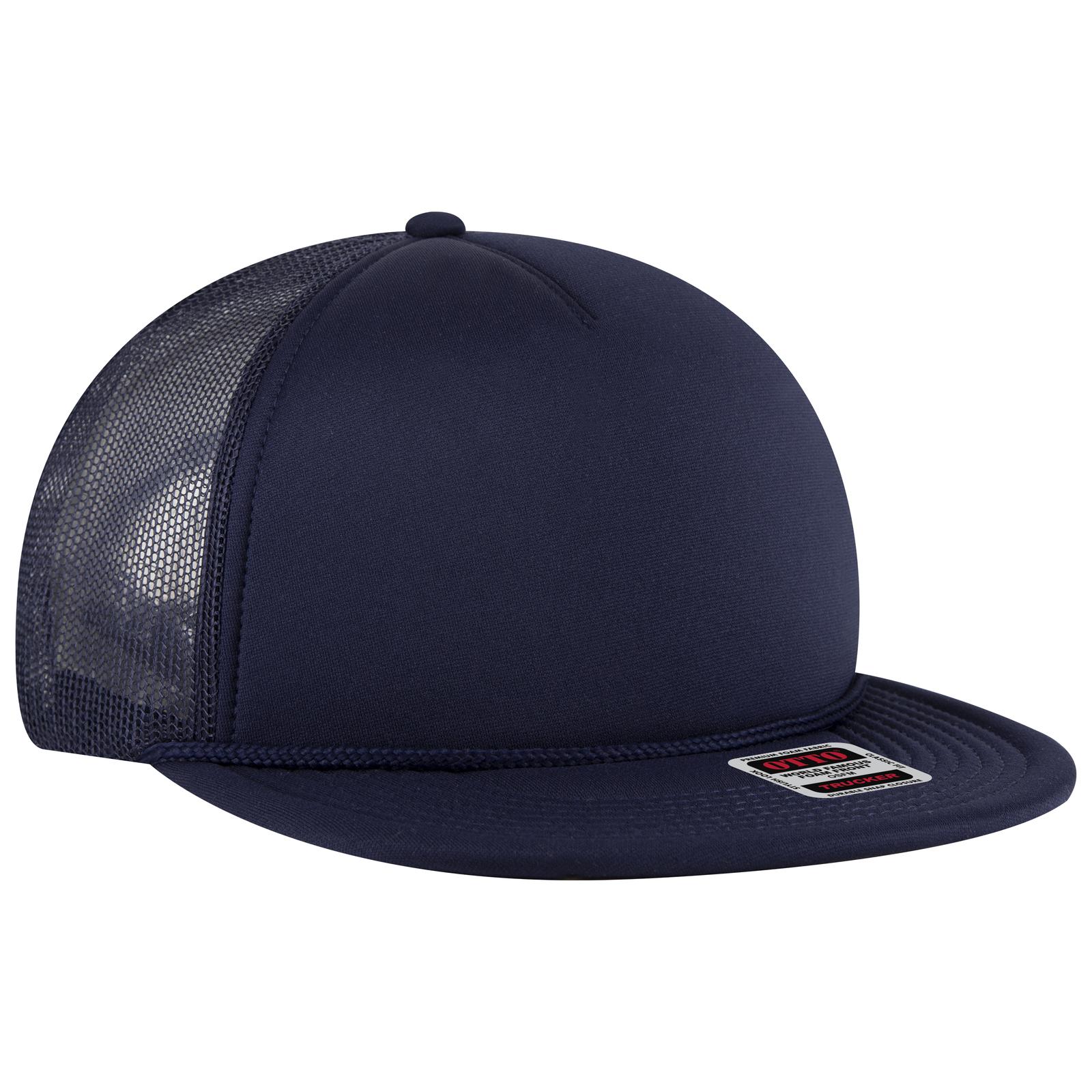 39950-1 OTTO CAP 5 Panel Pro Style Mesh Back Trucker Snapback Hat - Siide Image