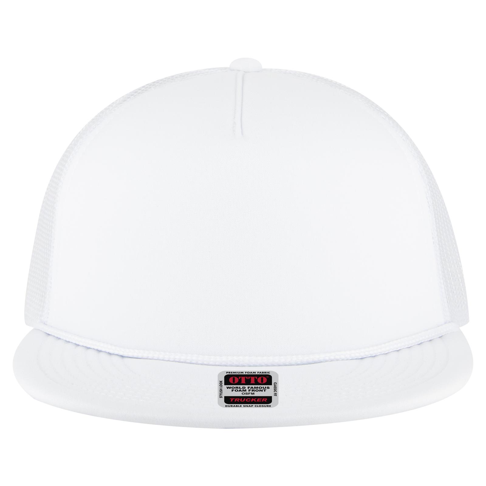 39950-1 OTTO CAP 5 Panel Pro Style Mesh Back Trucker Snapback Hat