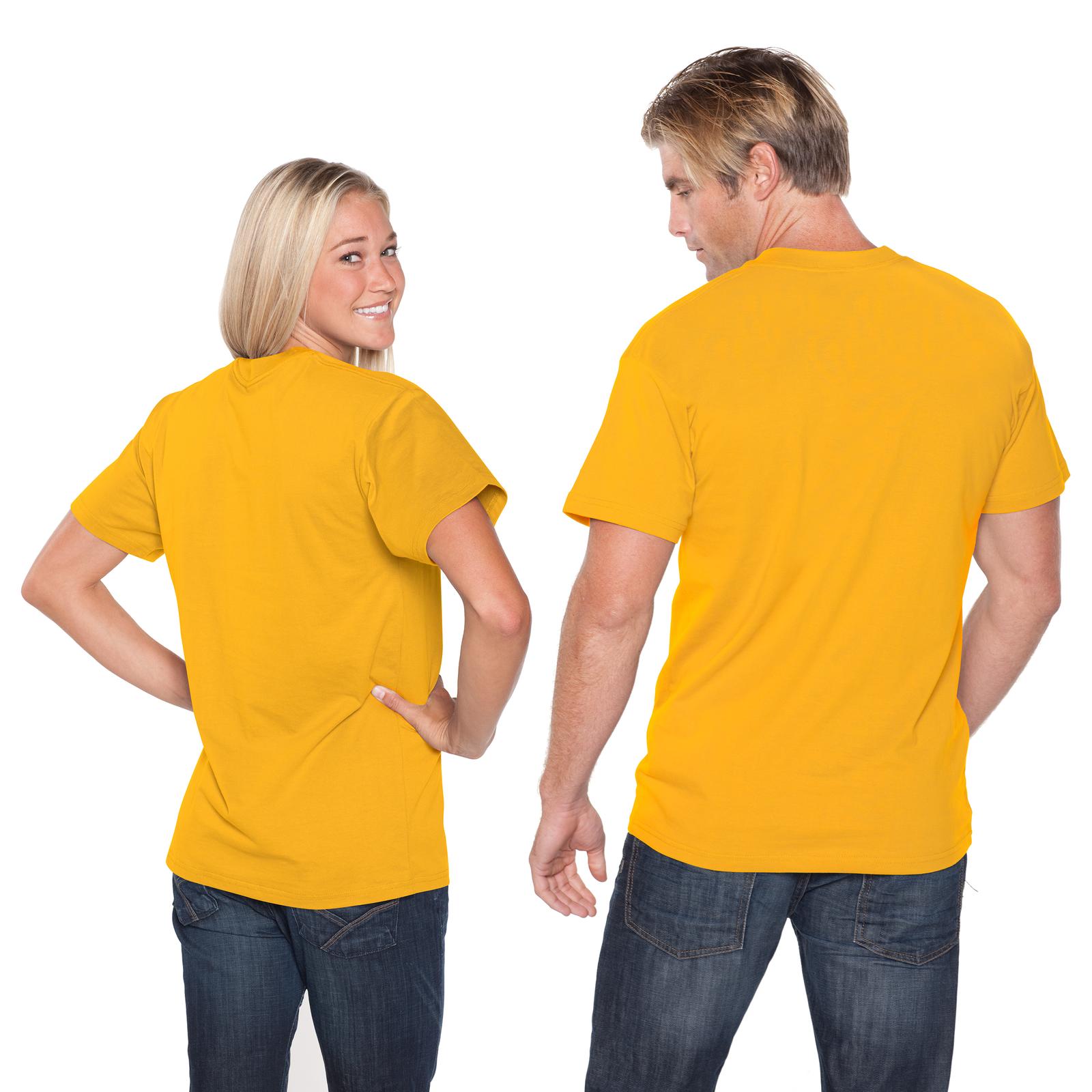651-201 OTTO Unisex Heavyweight Comfy Tee T-Shirt - Back Image