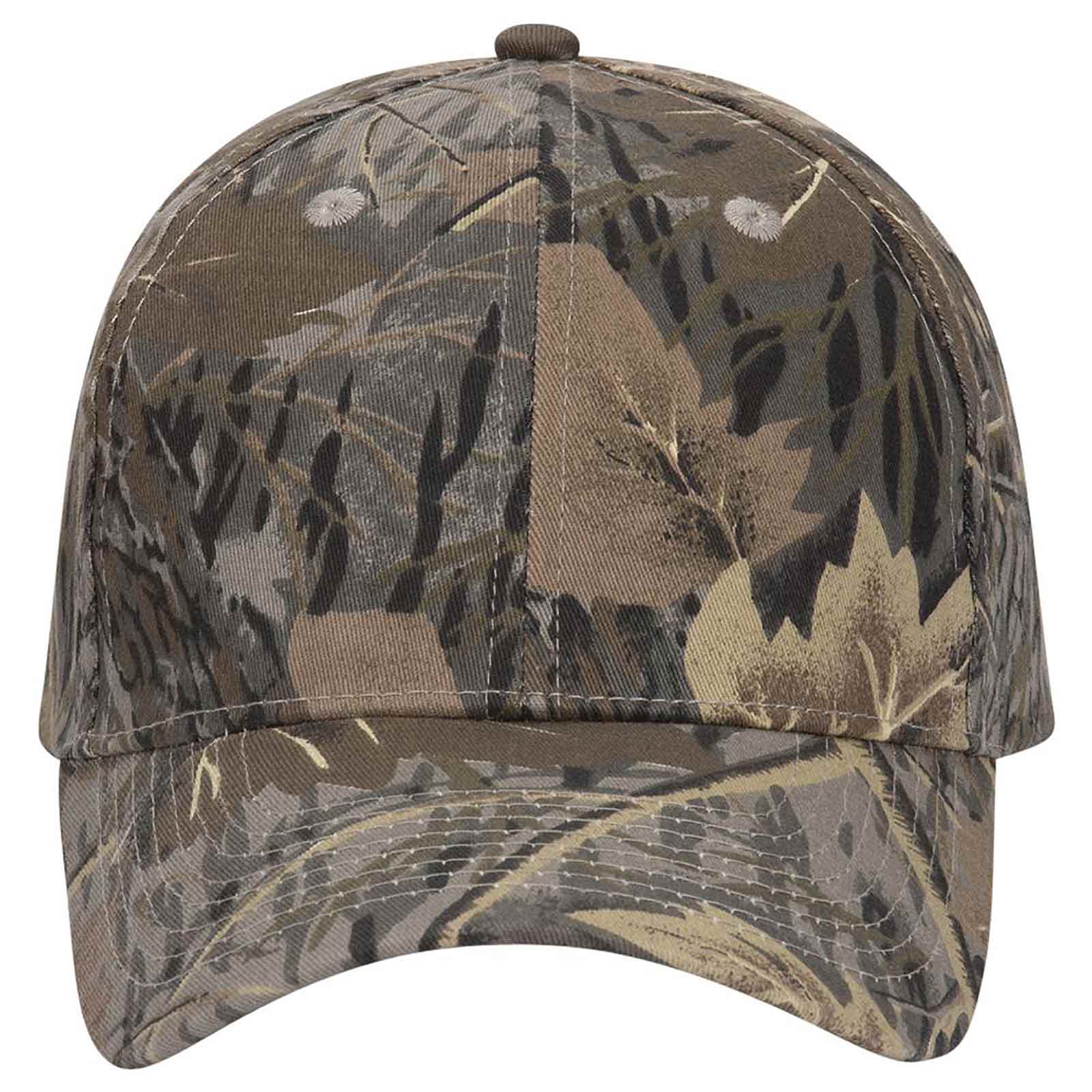 77-379 OTTO CAP " FLEX" Fitted Camouflage 6 Panel Low Profile Baseball Cap Zoom Image