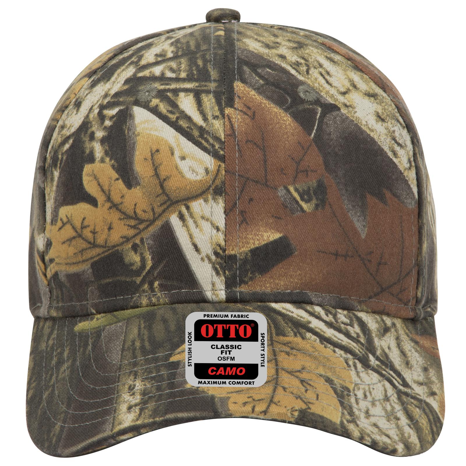 78-835 OTTO CAP Camouflage 6 Panel Low Profile Baseball Cap