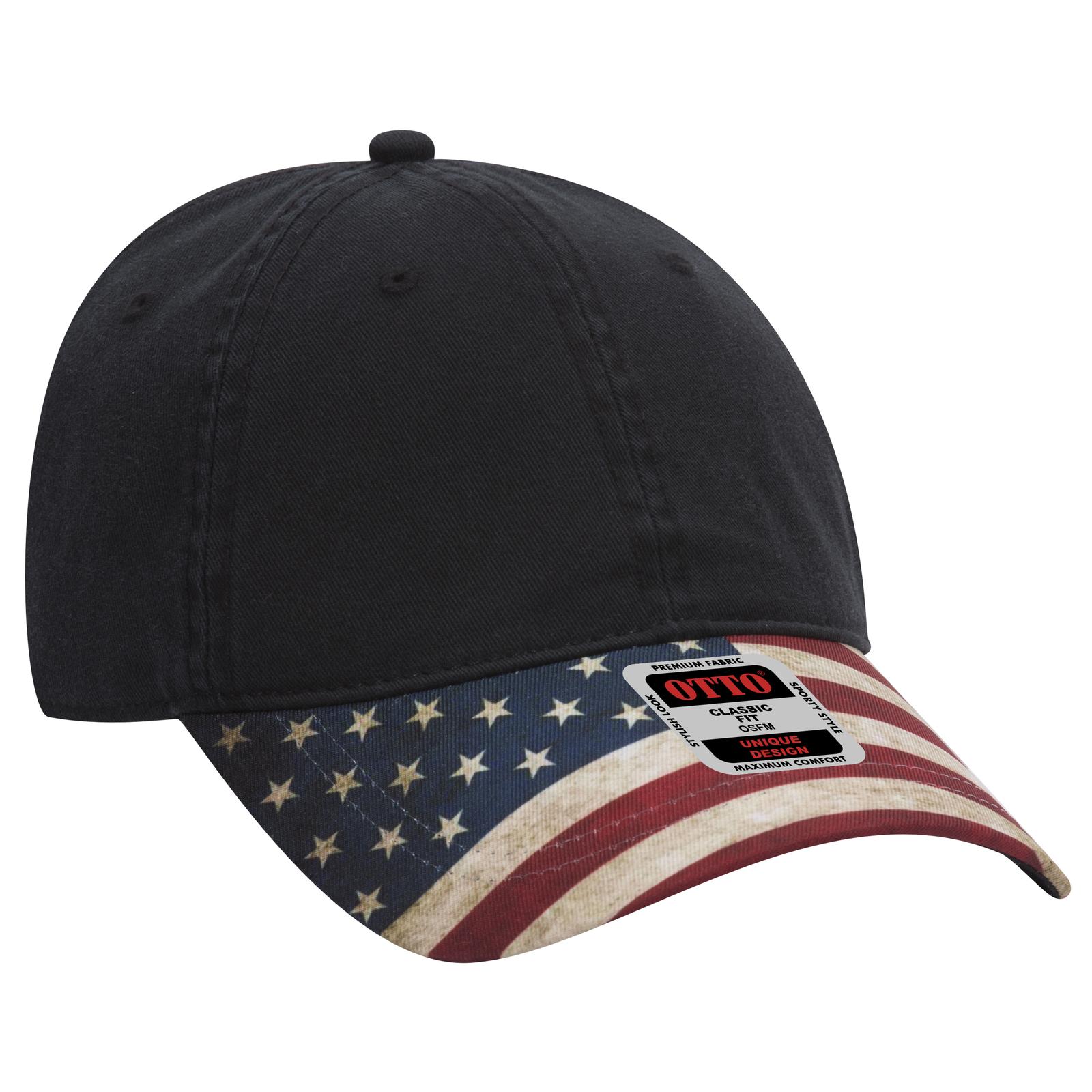 80-1180 OTTO CAP 6 Panel Low Profile Baseball Cap - Siide Image