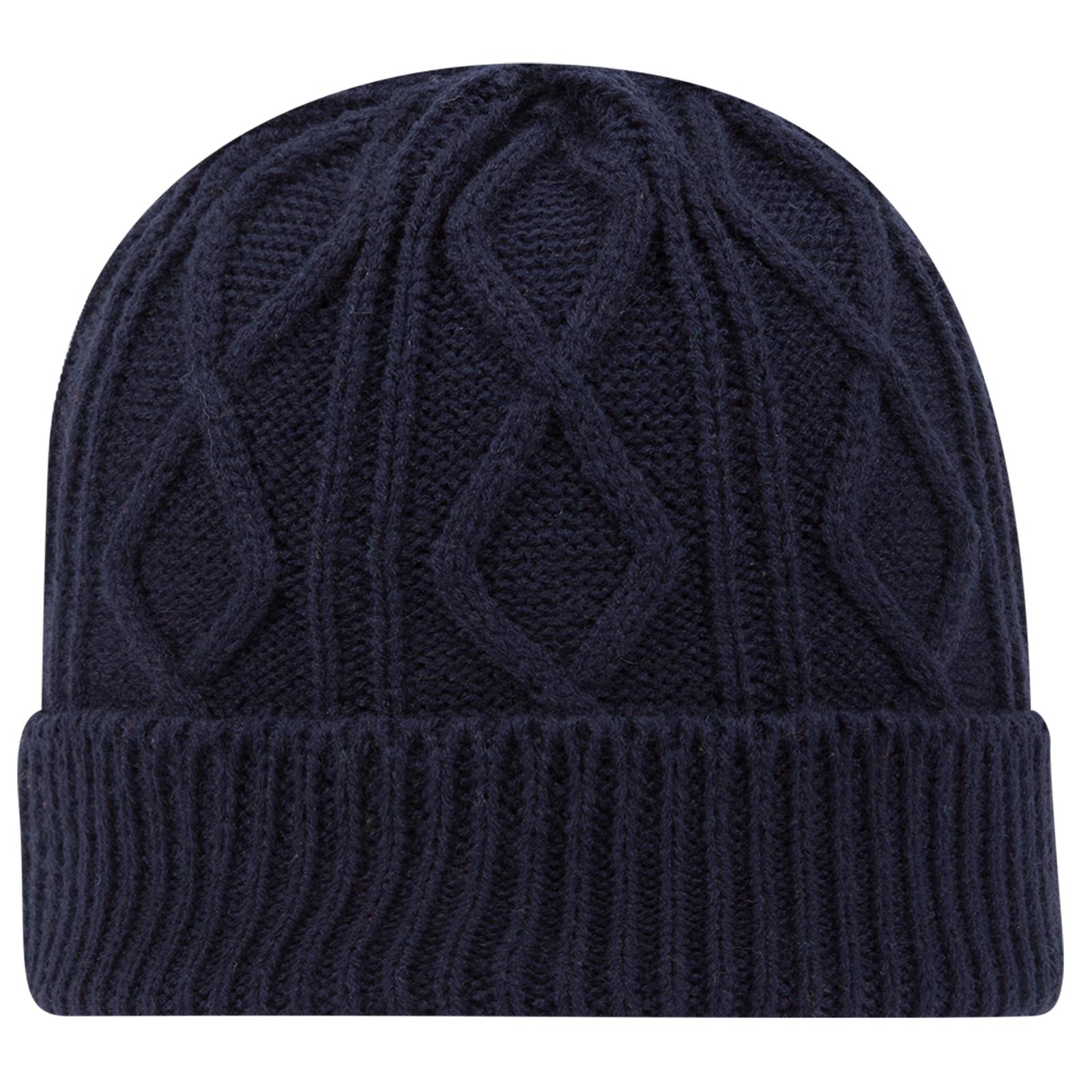 82-1215 OTTO CAP 12" Cable Knit Beanie w/ Rib Knit Cuff 82-1215 OTTO CAP 12" Cable Knit Beanie w/ Rib Knit Cuff - Siide Image
