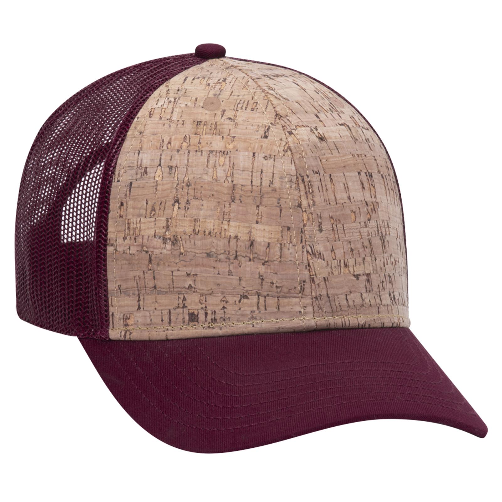 83-1212 OTTO CAP 6 Panel Low Profile Mesh Back Trucker Hat - Siide Image